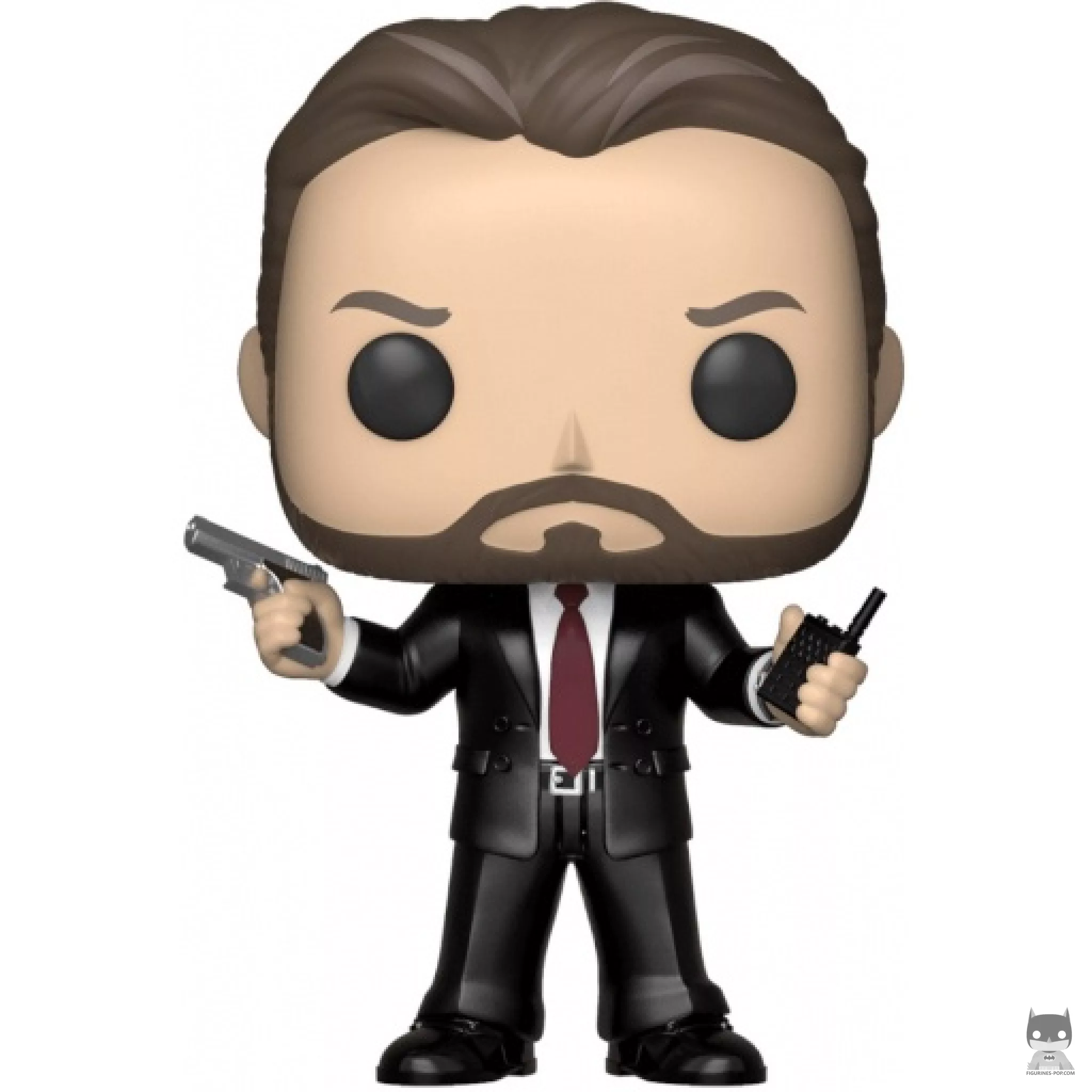 Figura Funko Pop! Hans Gruber con pistola (La jungla de cristal)