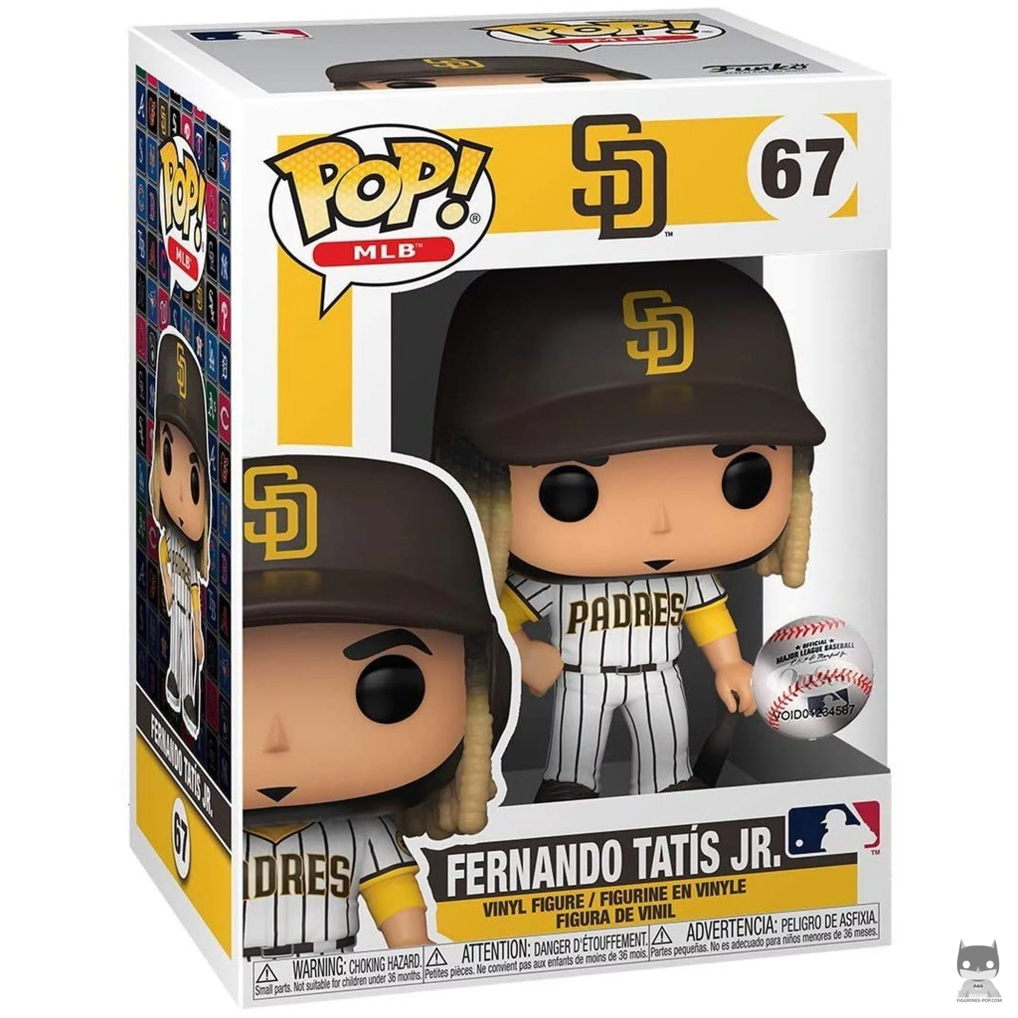Figura Funko Pop! Fernando Tatís Jr. en su caja