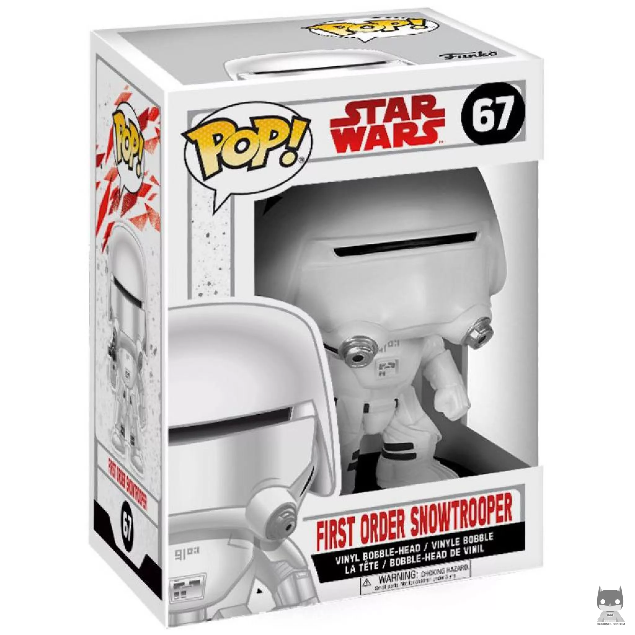 Figura Funko Pop! Snowtrooper de la Primera Orden en su caja