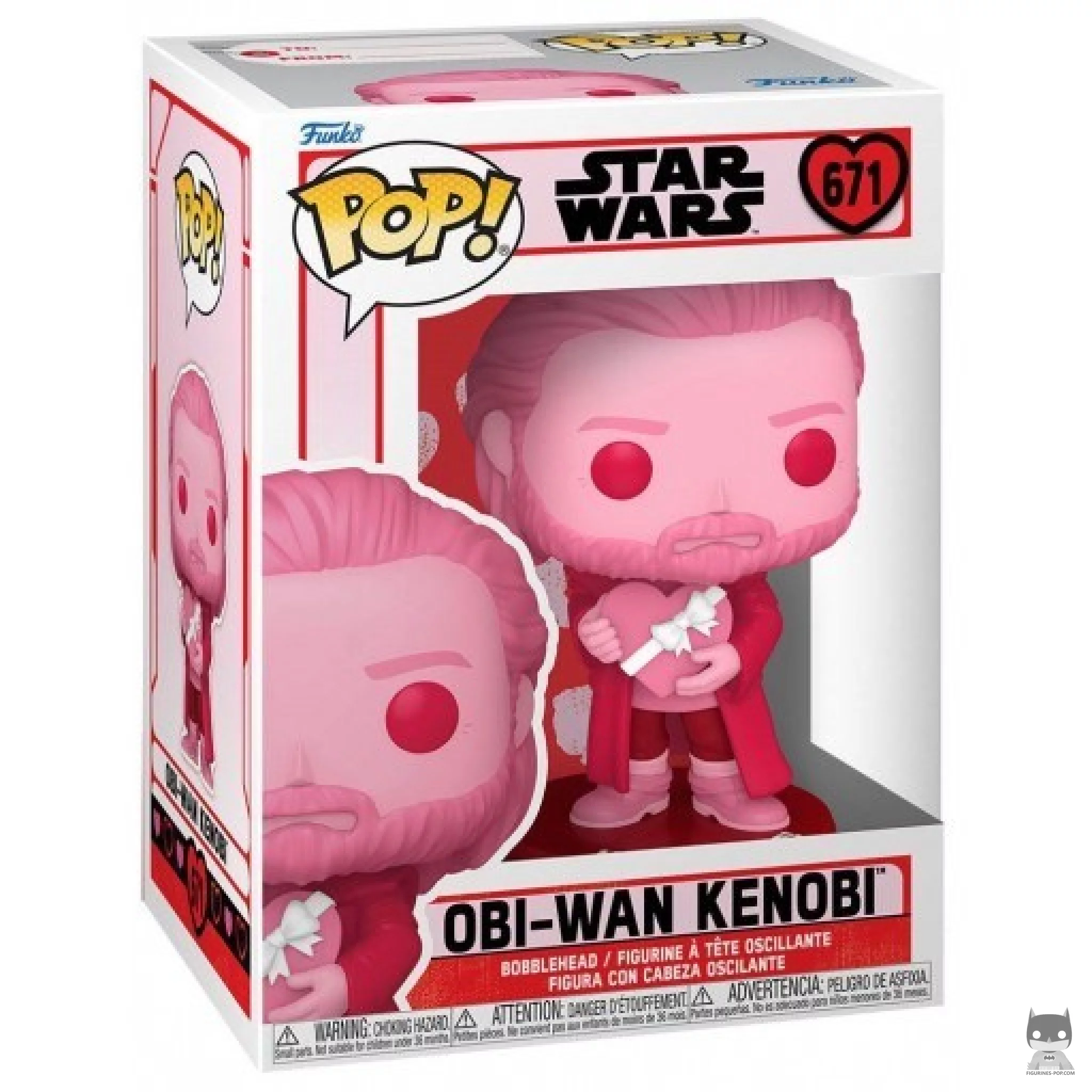 Figura Funko Pop! Obi-Wan Kenobi en su caja