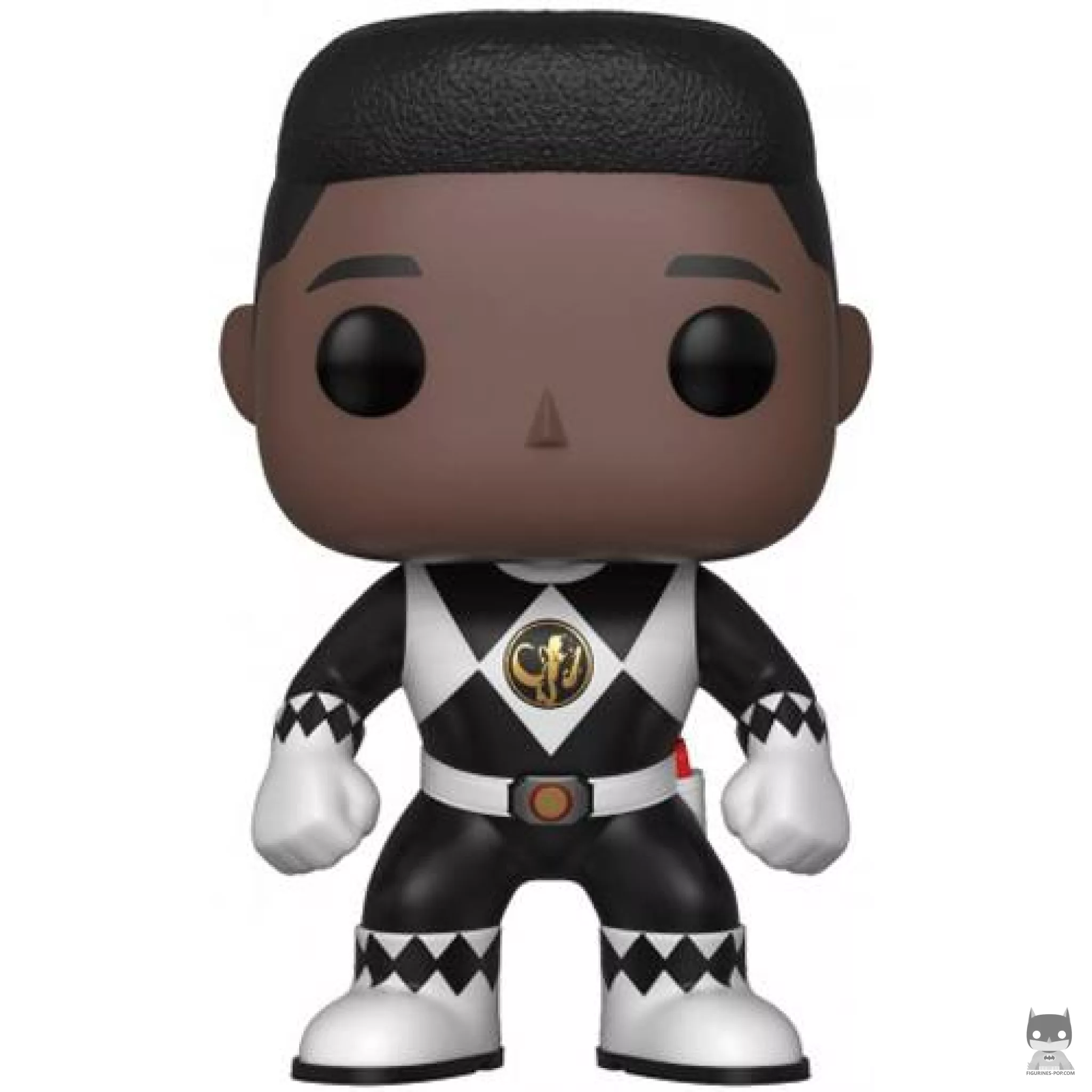 Figura Funko Pop! Zack Ranger Negro (sin casco) (Power Rangers)