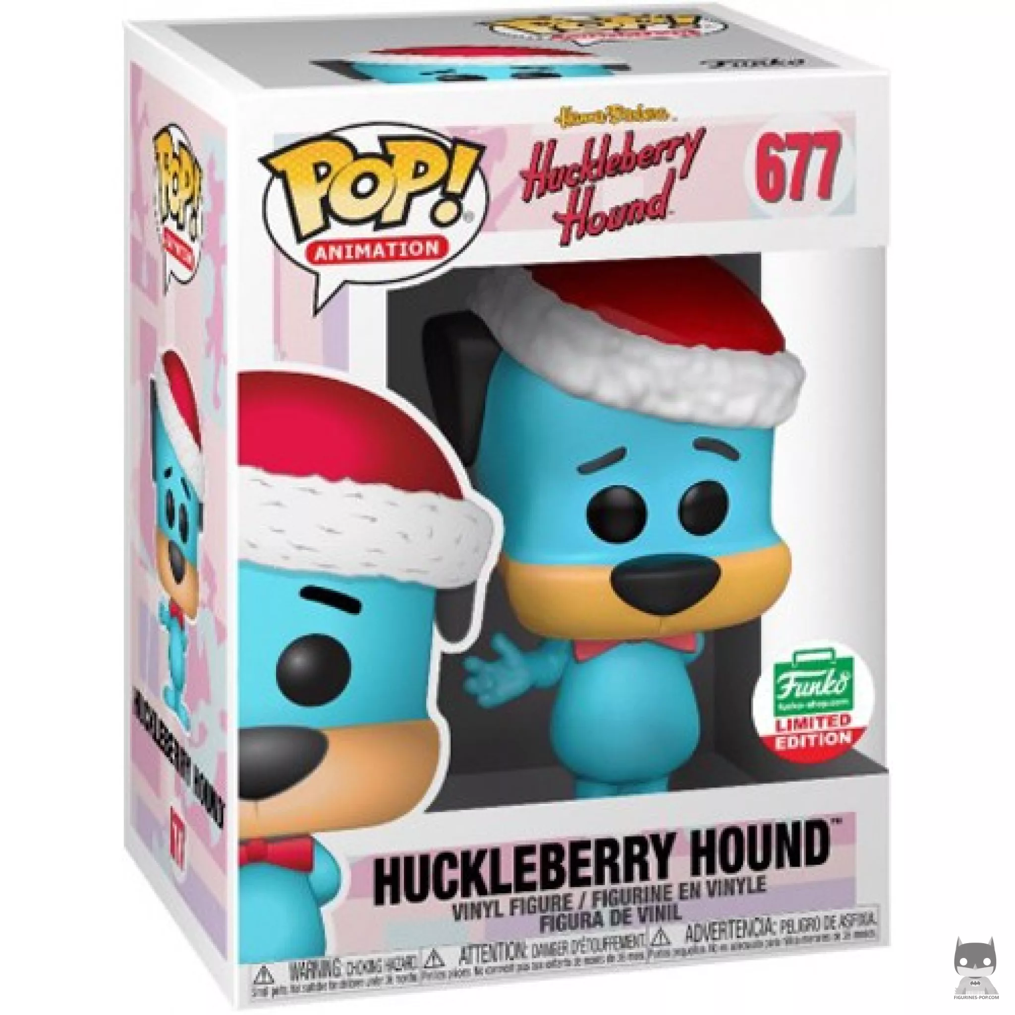 Figura Funko Pop! Huckleberry Hound en su caja