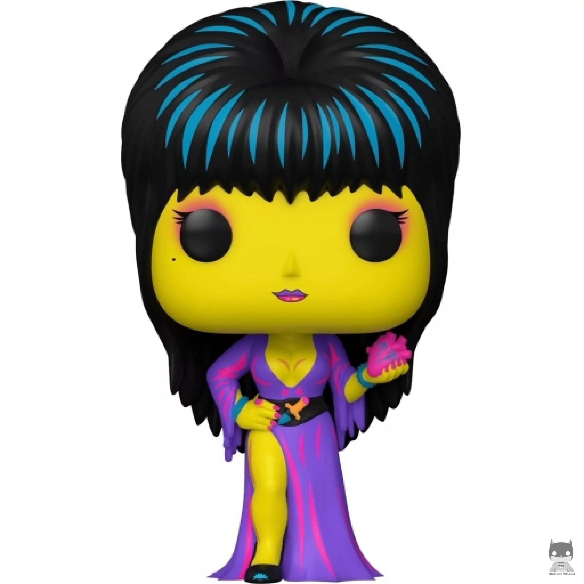 Figura Funko Pop! Elvira (Luz negra) (Elvira, reina de las tinieblas)