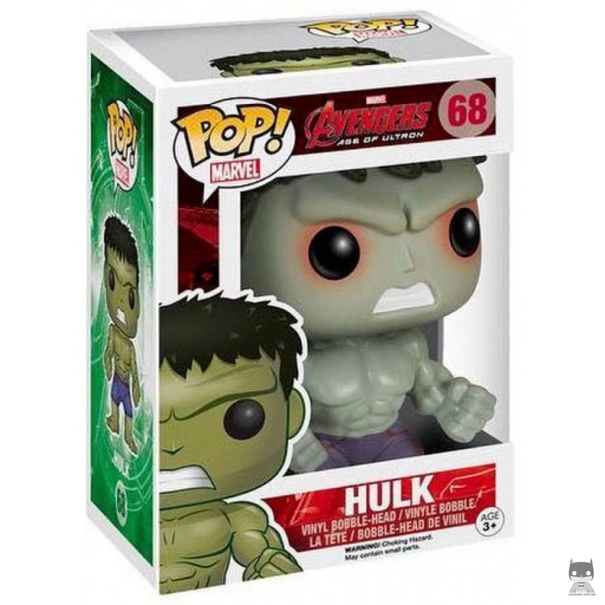Figura Funko Pop! Hulk (Enfurecido) en su caja
