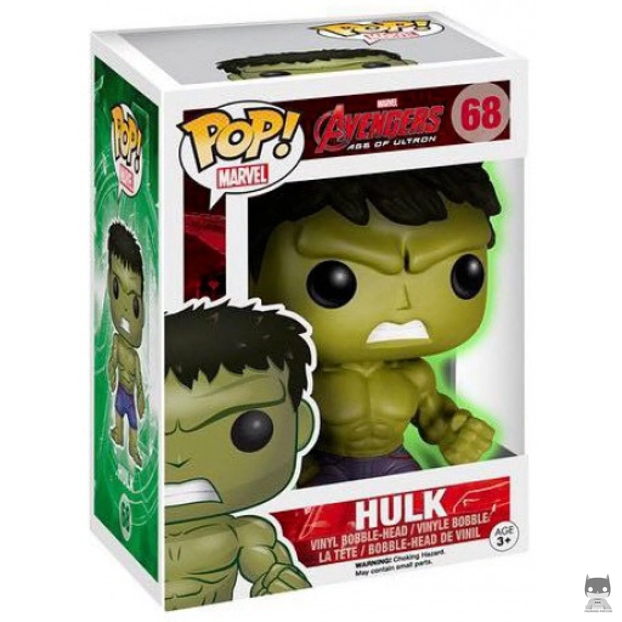 Figura Funko Pop! Hulk en su caja