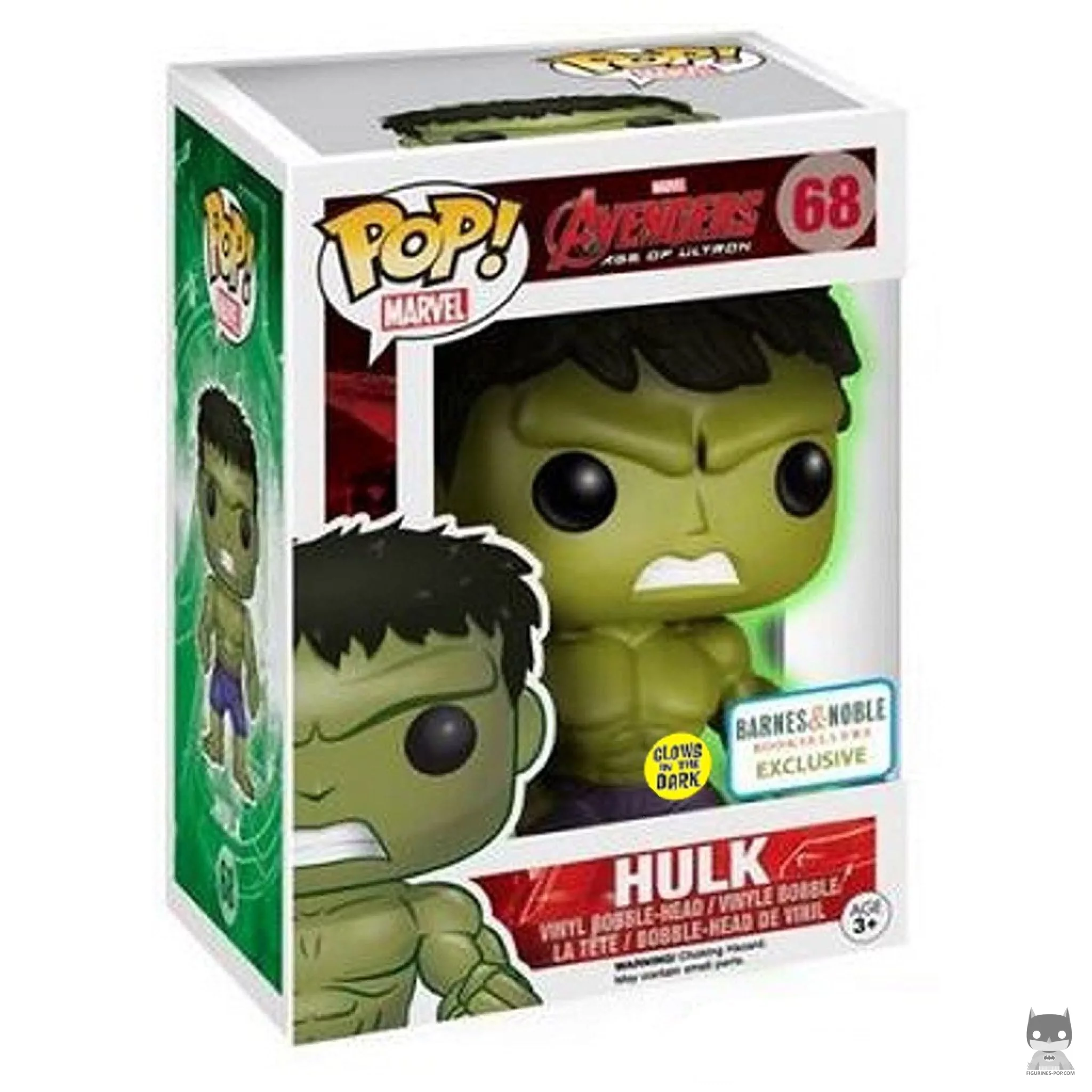 Figura Funko Pop! Hulk en su caja