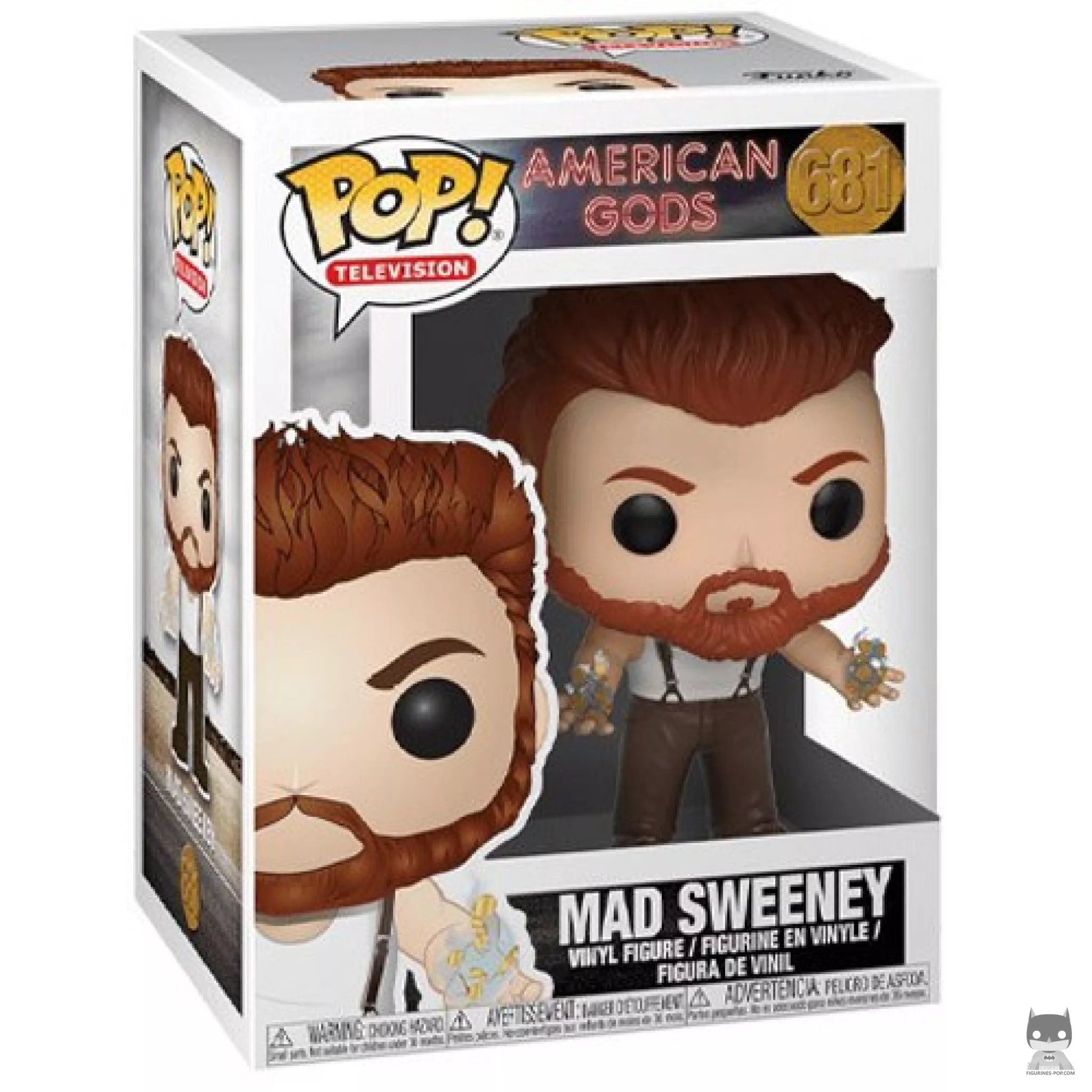 Figura Funko Pop! Mad Sweeney en su caja