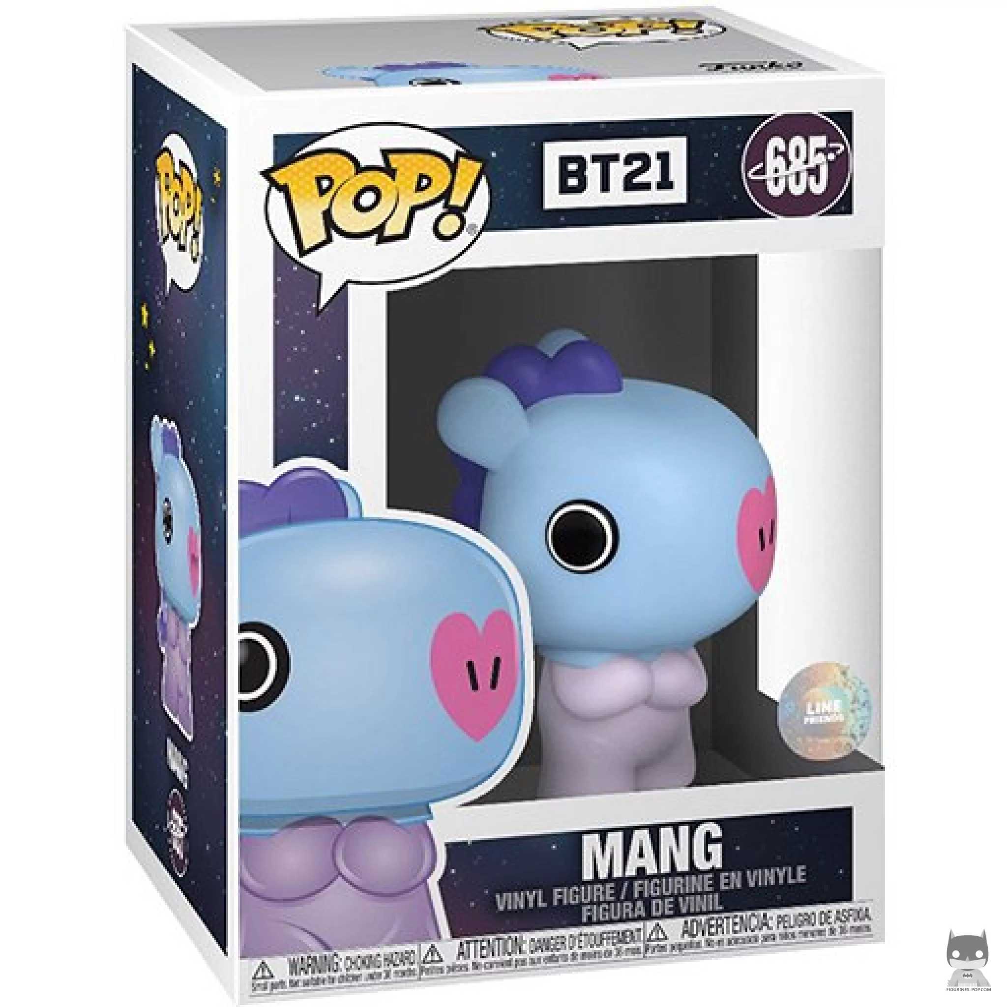 Figura Funko Pop! Mang en su caja