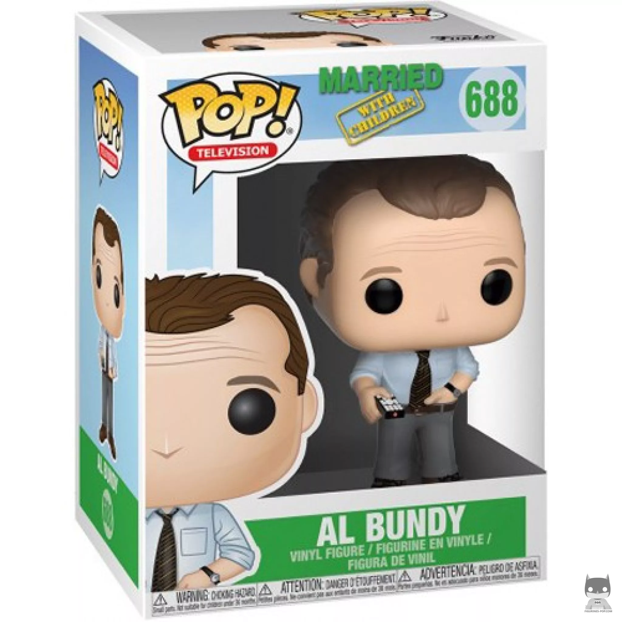 Figura Funko Pop! Al Bundy en su caja