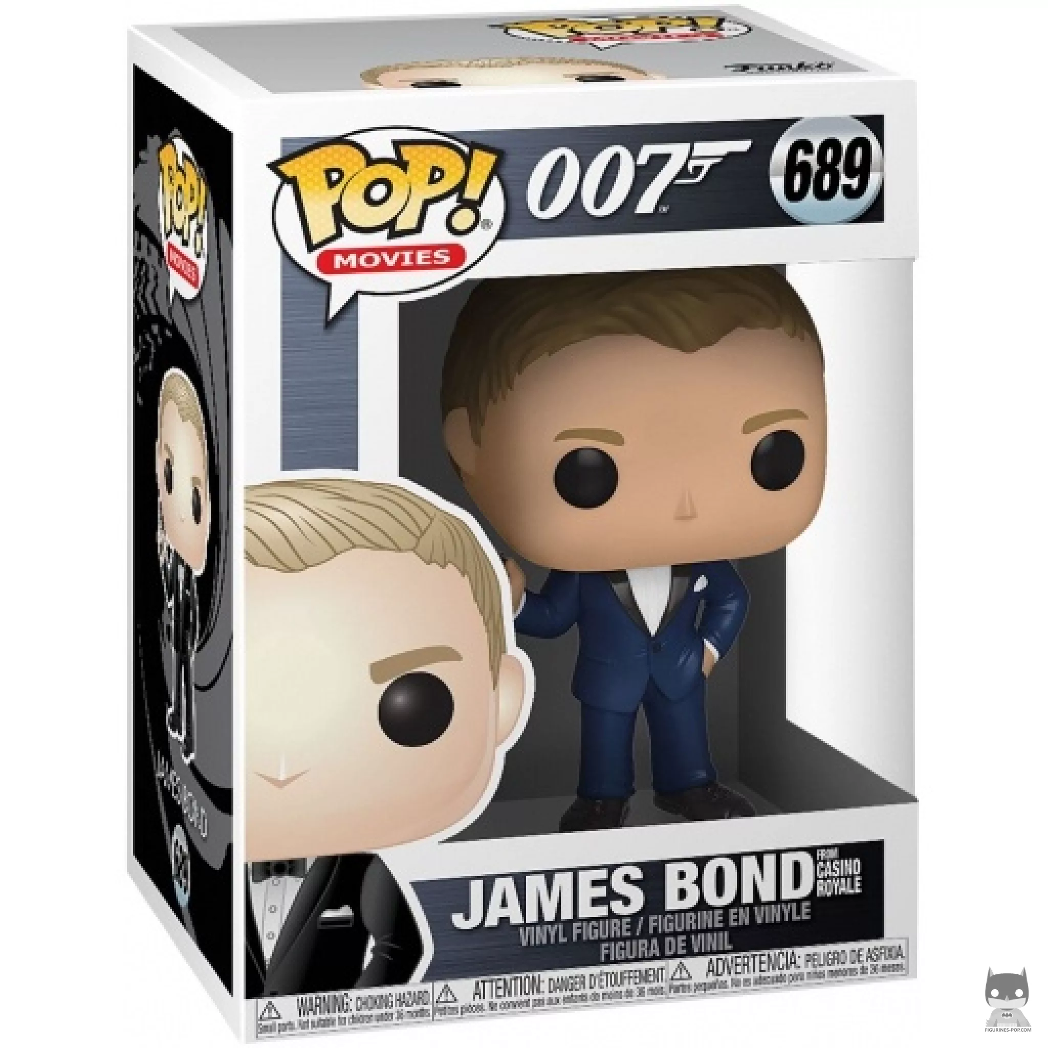 Figura Funko Pop! James Bond (Casino Royale) en su caja