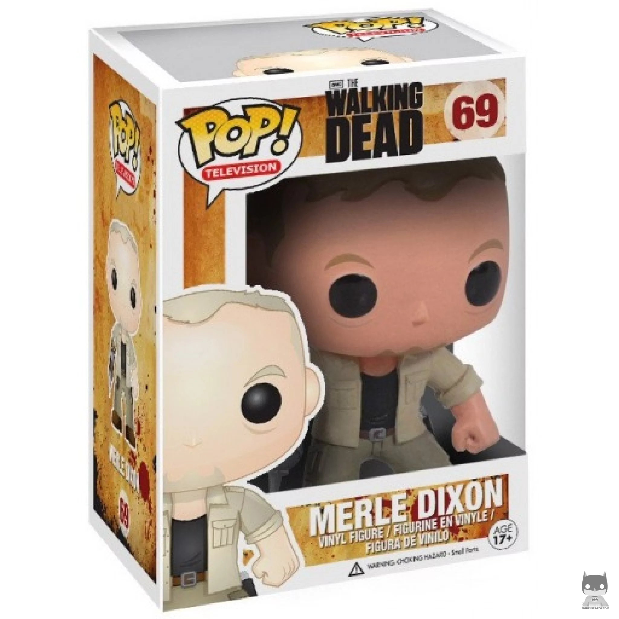 Figura Funko Pop! Merle Dixon en su caja