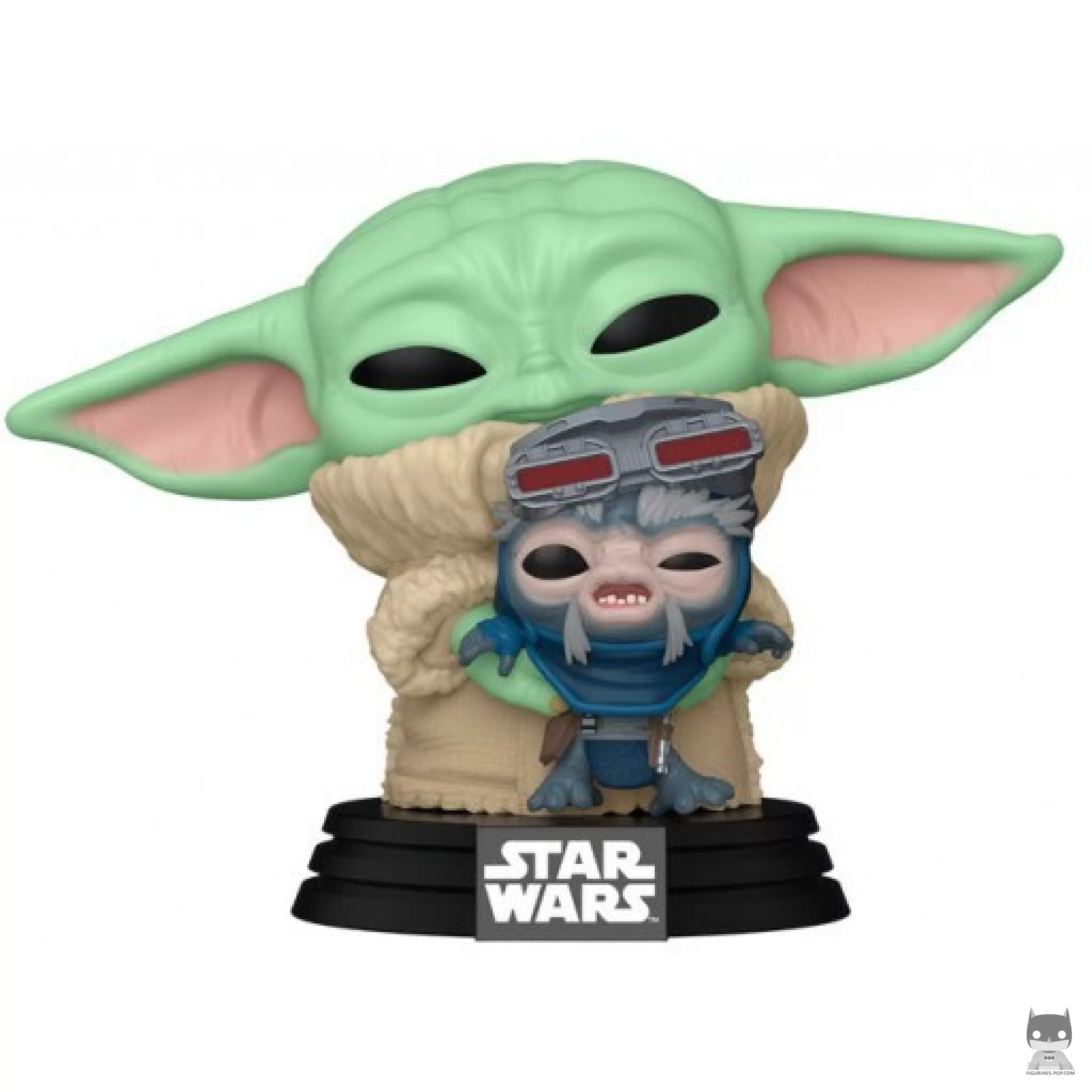 Figura Funko Pop! Grogu con un herrero de droides anzellano (The Mandalorian (Star Wars))