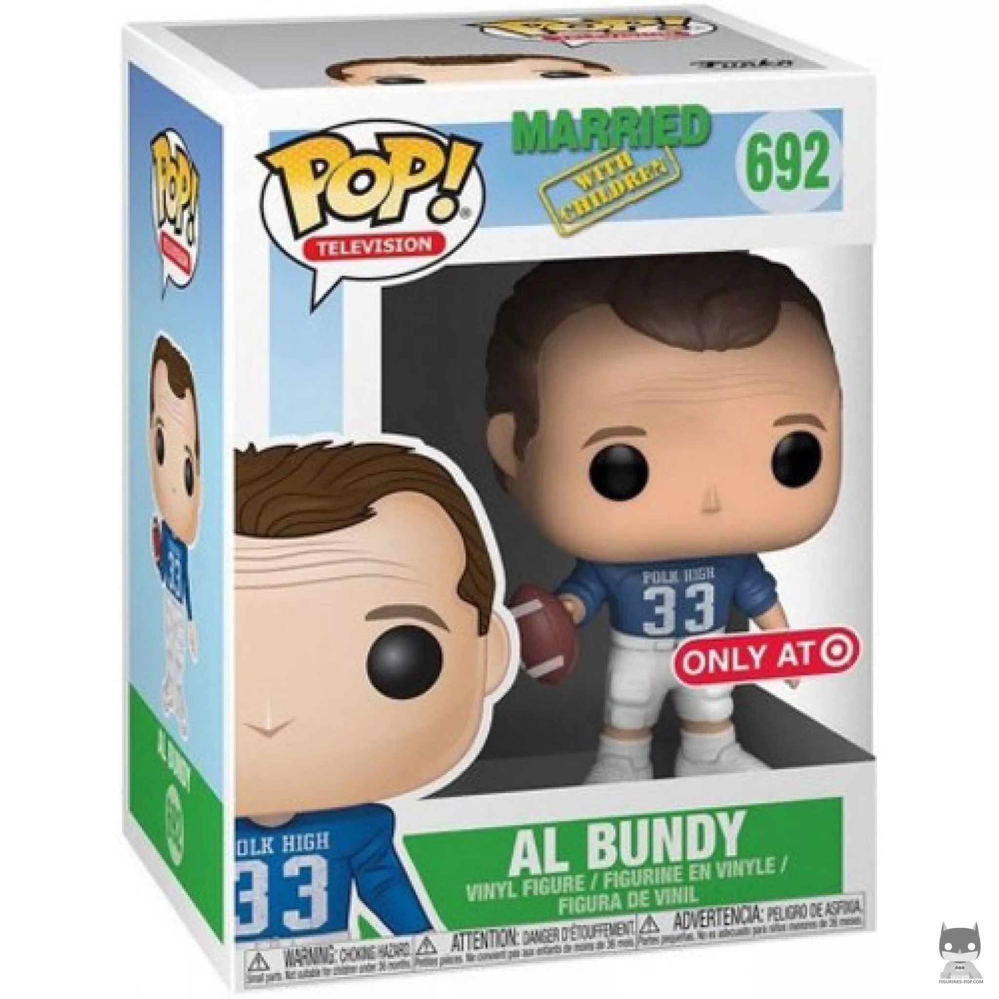 Figura Funko Pop! Al Bundy (Polk High) en su caja