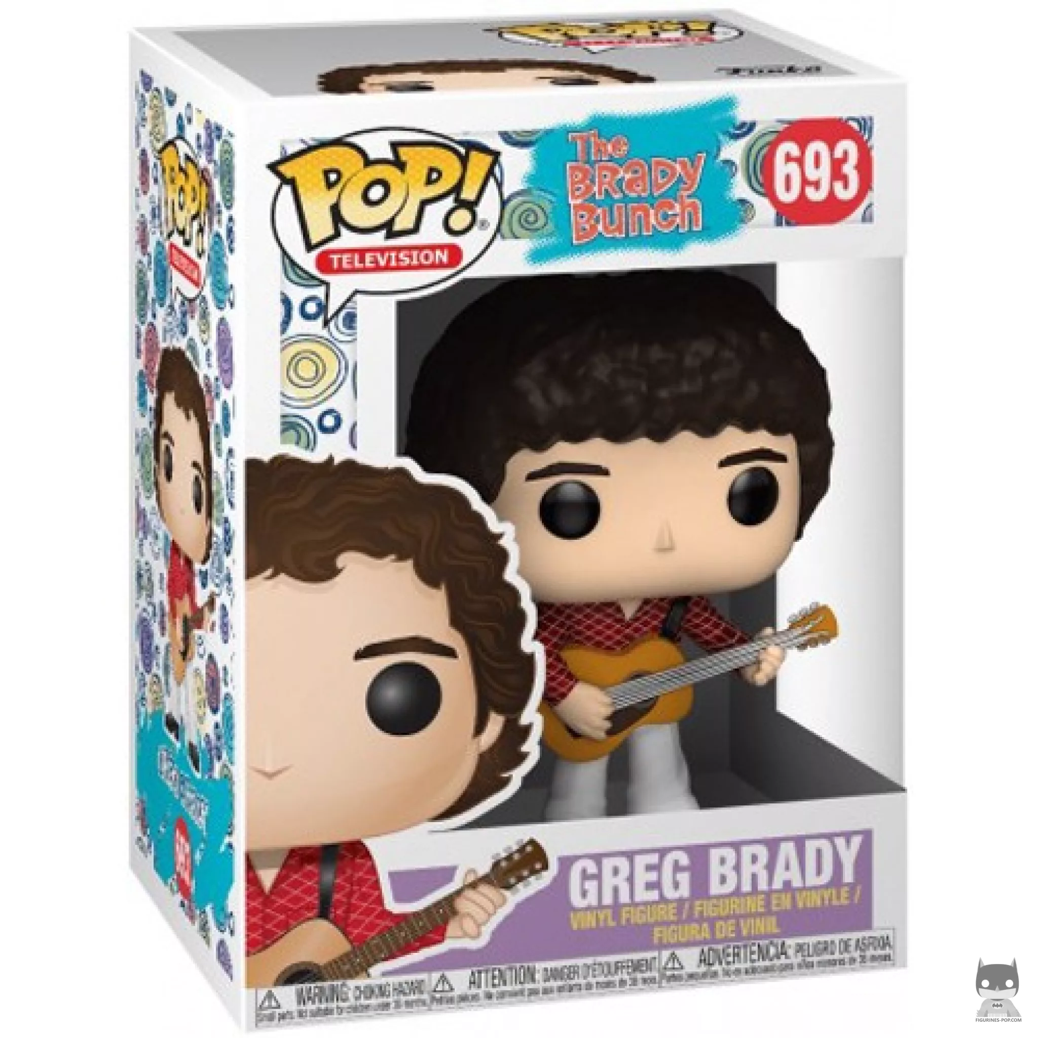 Figura Funko Pop! Greg Brady en su caja