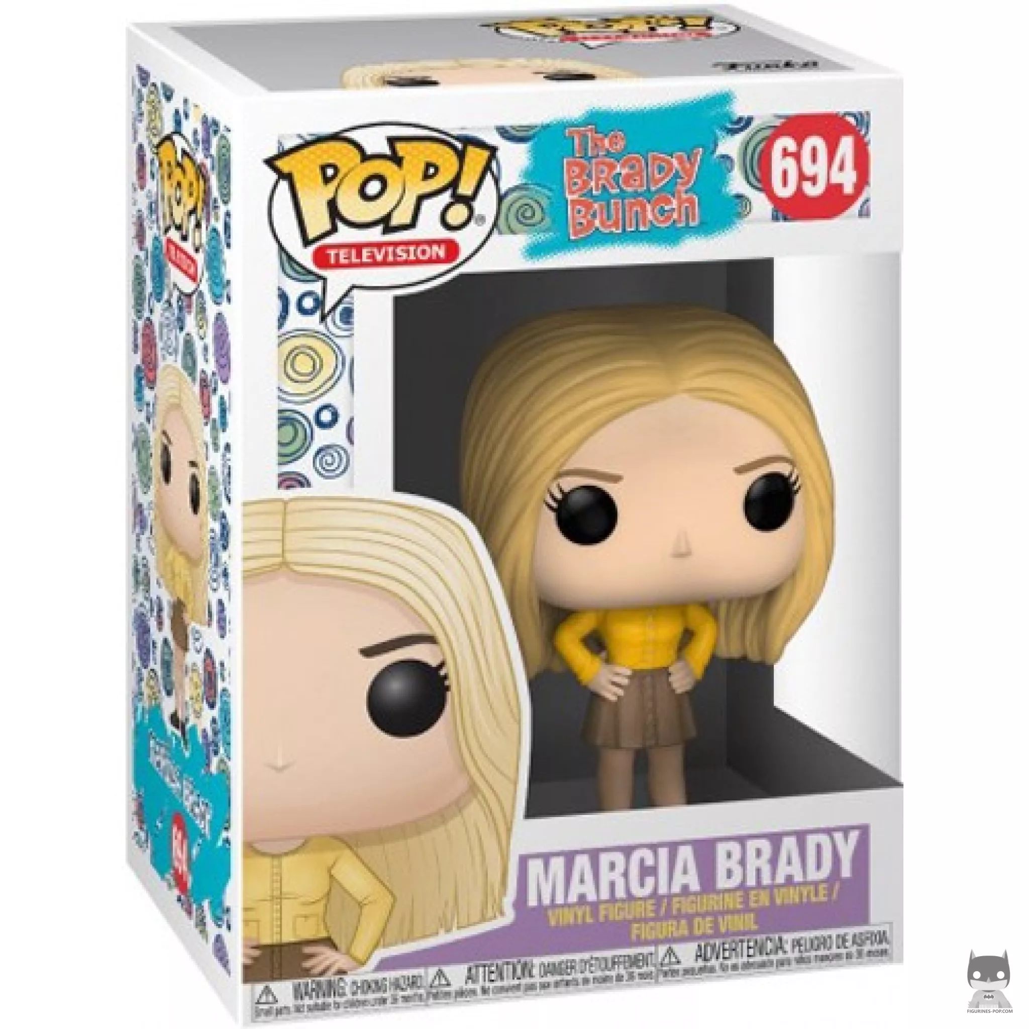 Figura Funko Pop! Marcia Brady en su caja