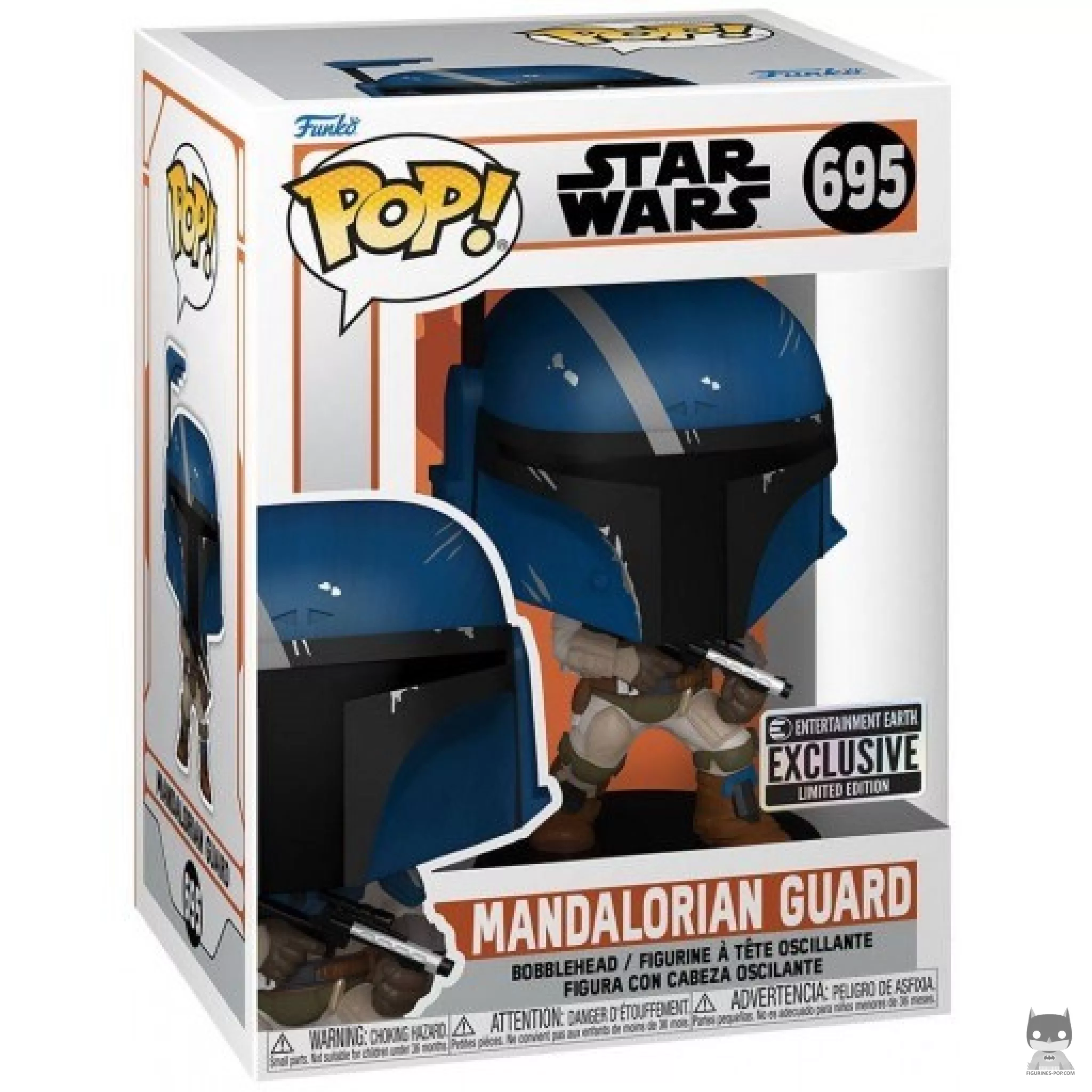 Figura Funko Pop! Guardia mandaloriano en su caja