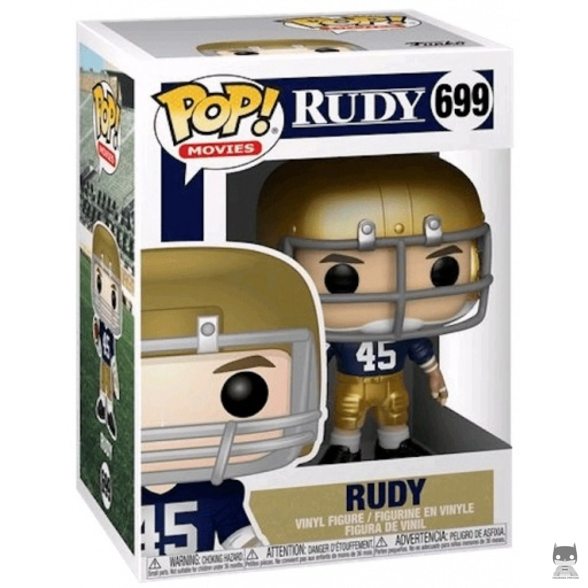 Figura Funko Pop! Rudy en su caja