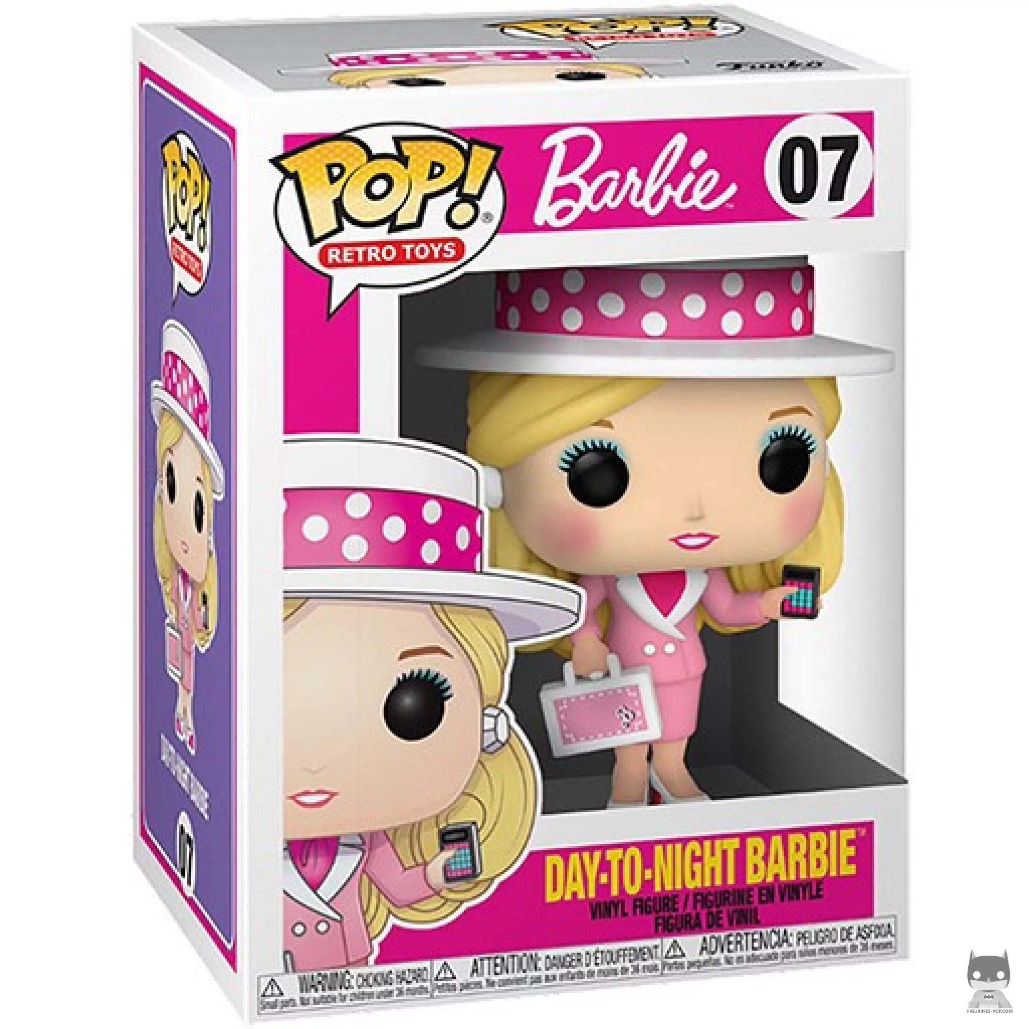 Figura Funko Pop! Barbie ejecutiva en su caja