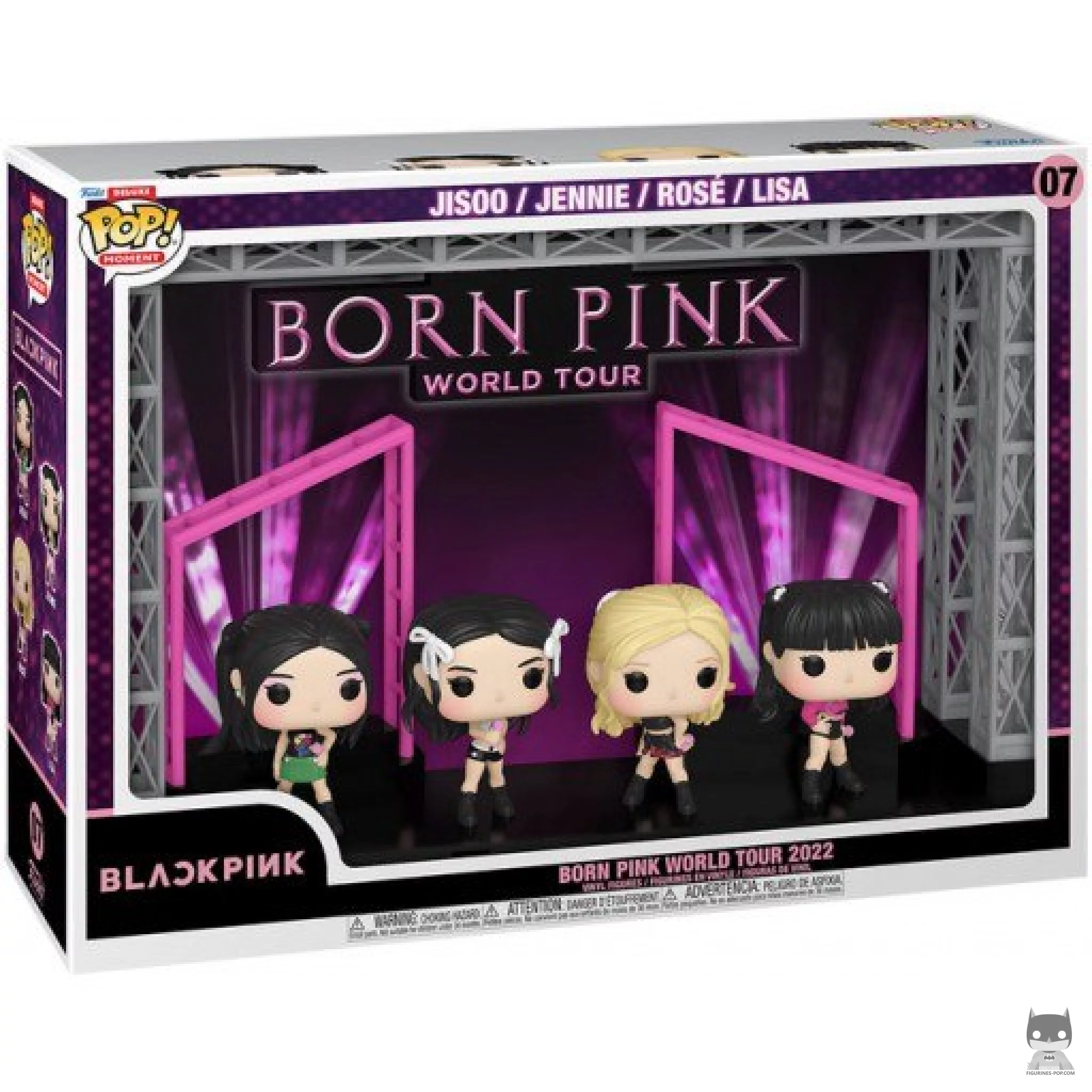 Figura Funko Pop! Born Pink World Tour en su caja