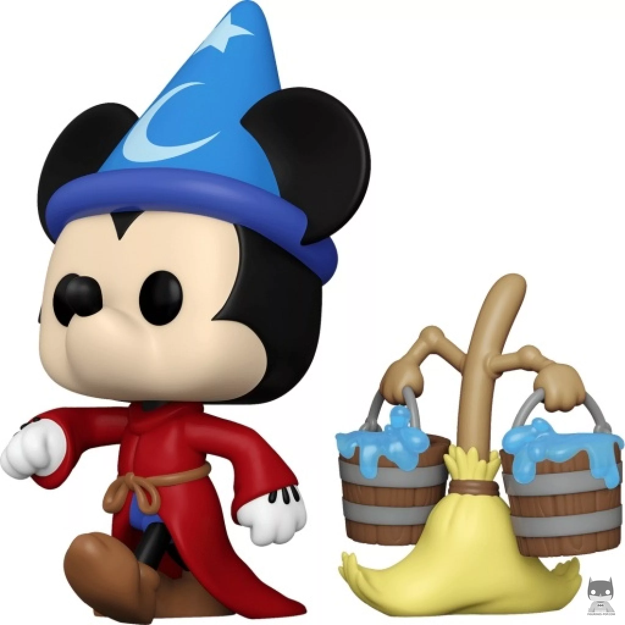 Figura Funko Pop! Mickey El aprendiz de brujo con escoba (Disney 100)