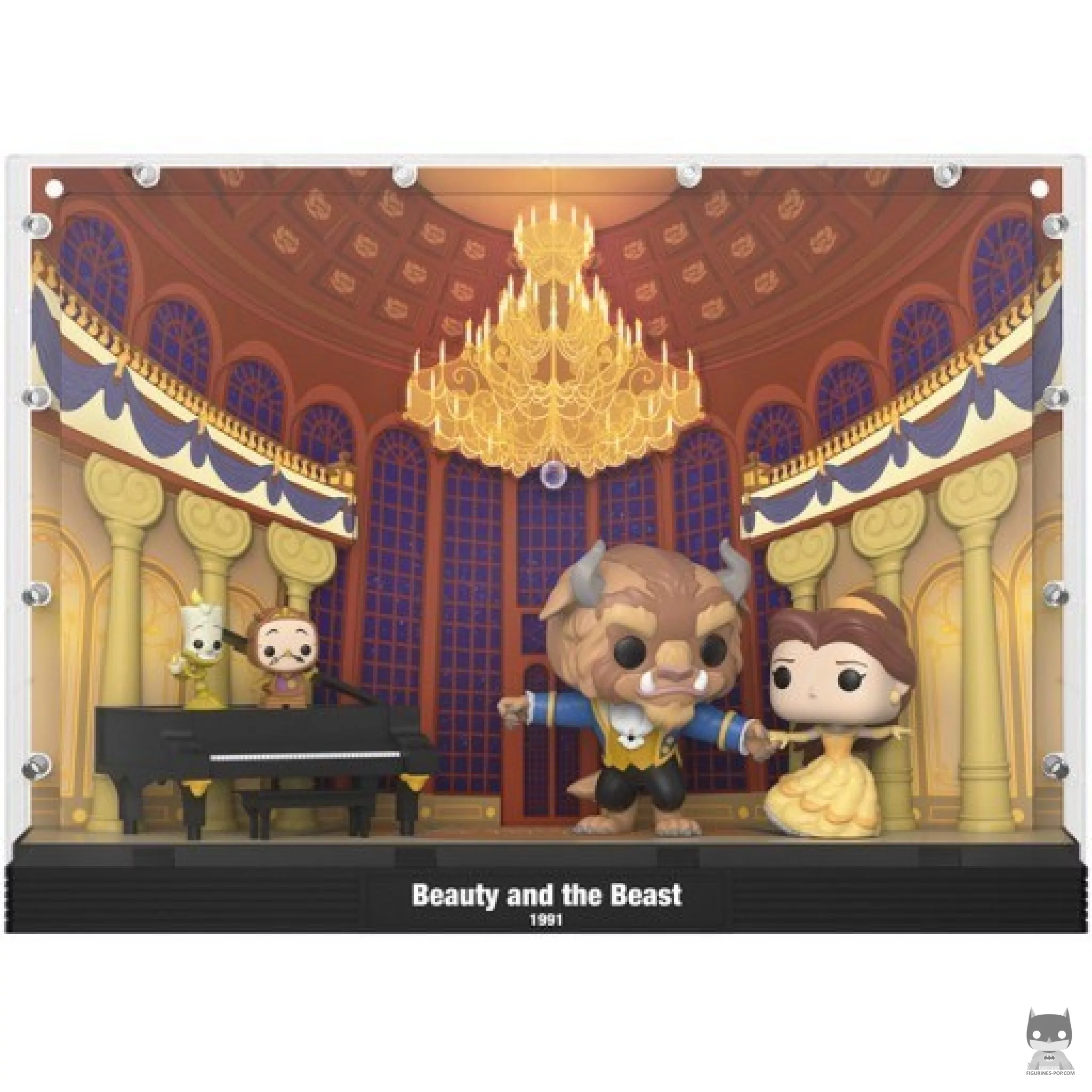 Figura Funko Pop! Bella y Bestia son (La bella y la bestia)