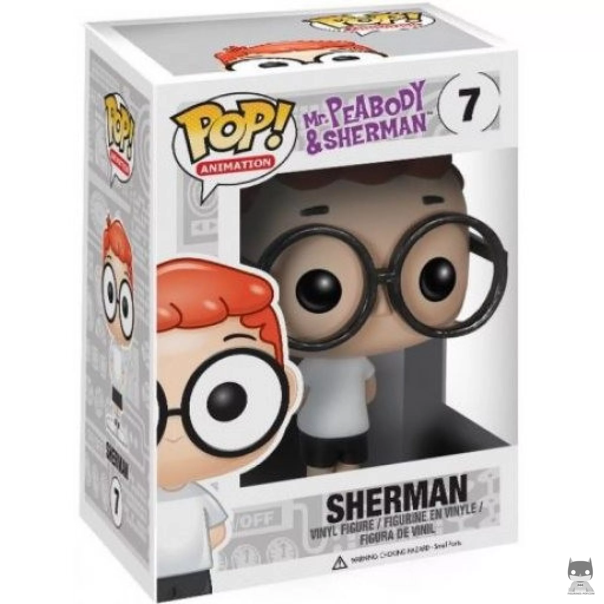 Figura Funko Pop! Sherman en su caja