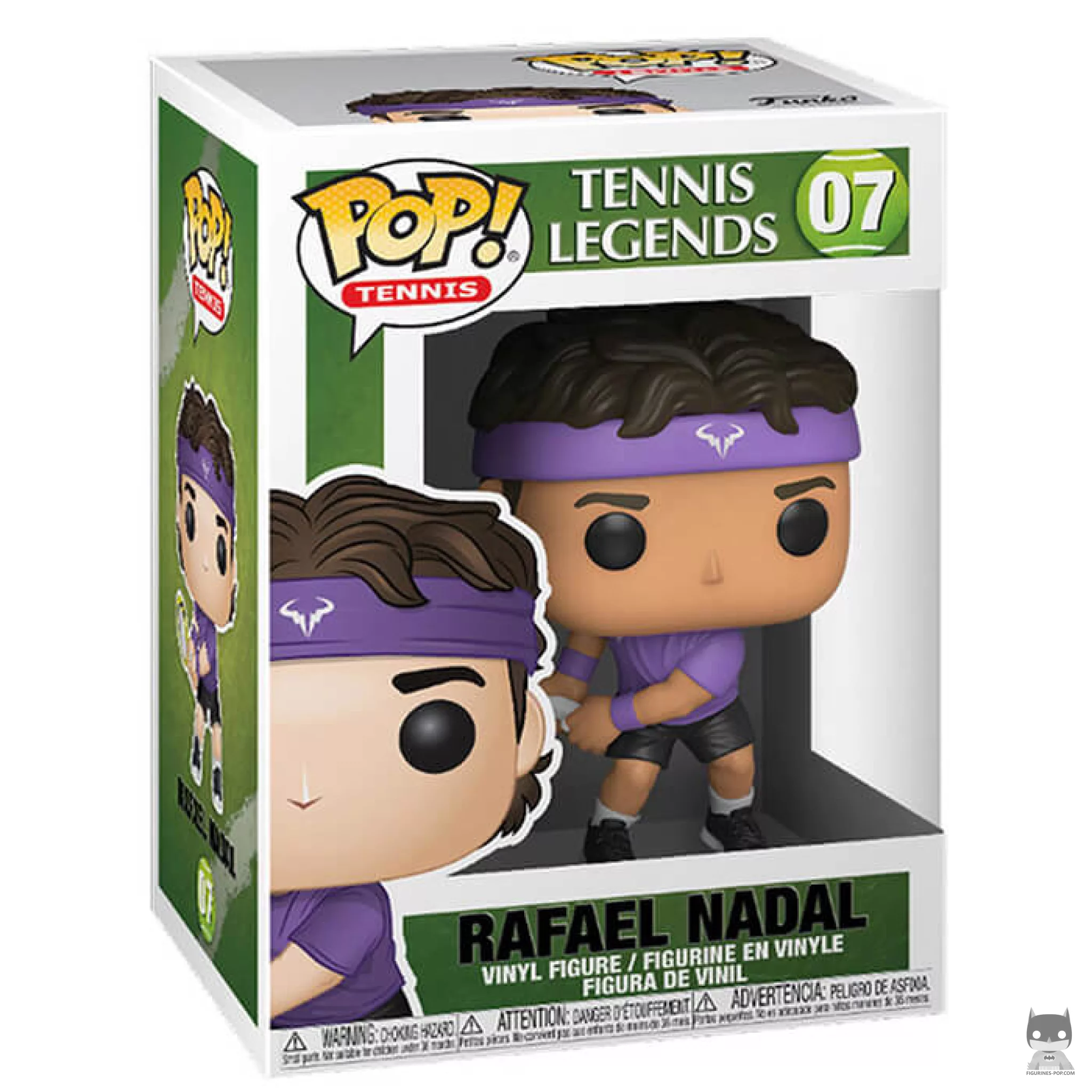 Figura Funko Pop! Rafael Nadal en su caja