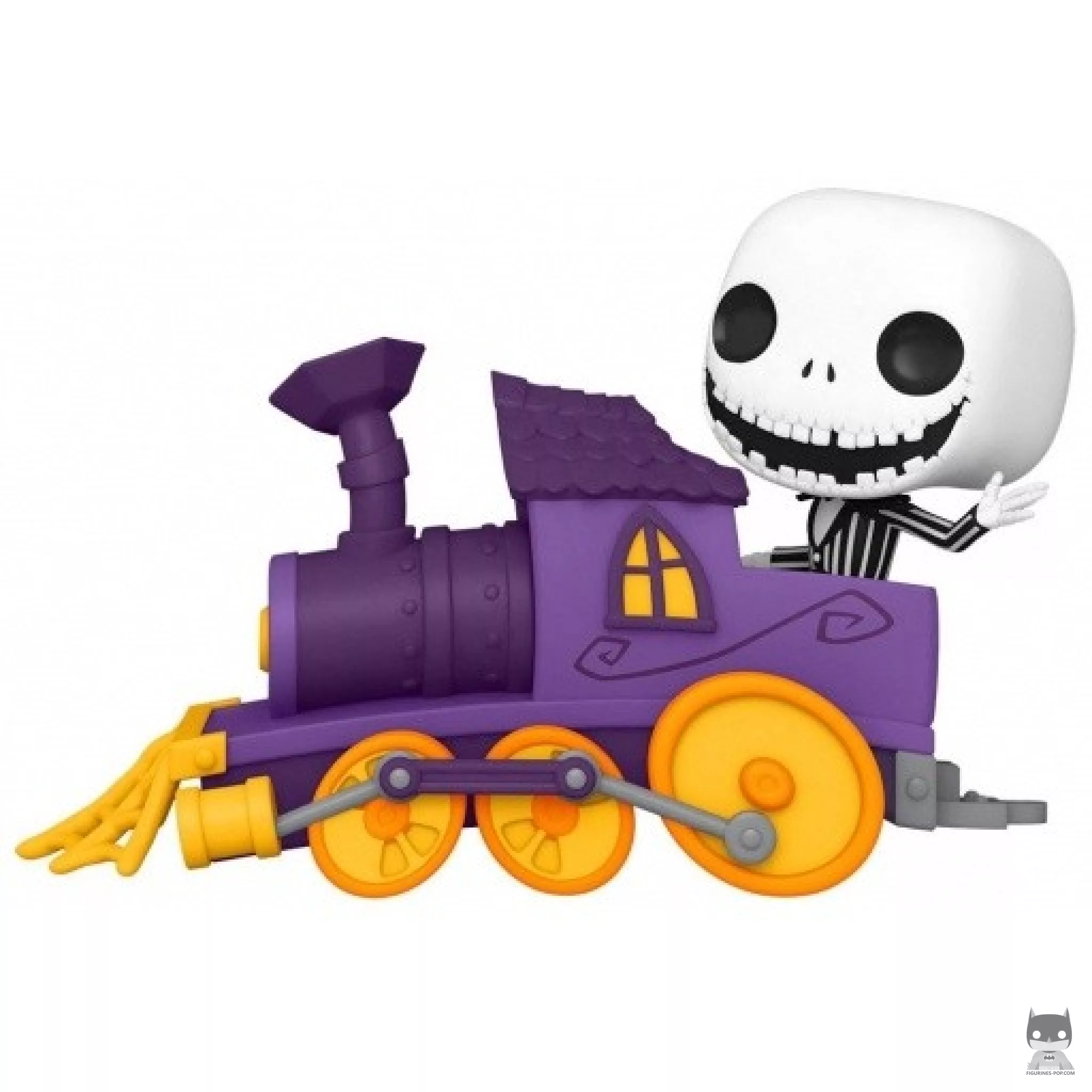 Figura Funko Pop! Jack Skellington en locomotora (Pesadilla antes de Navidad)