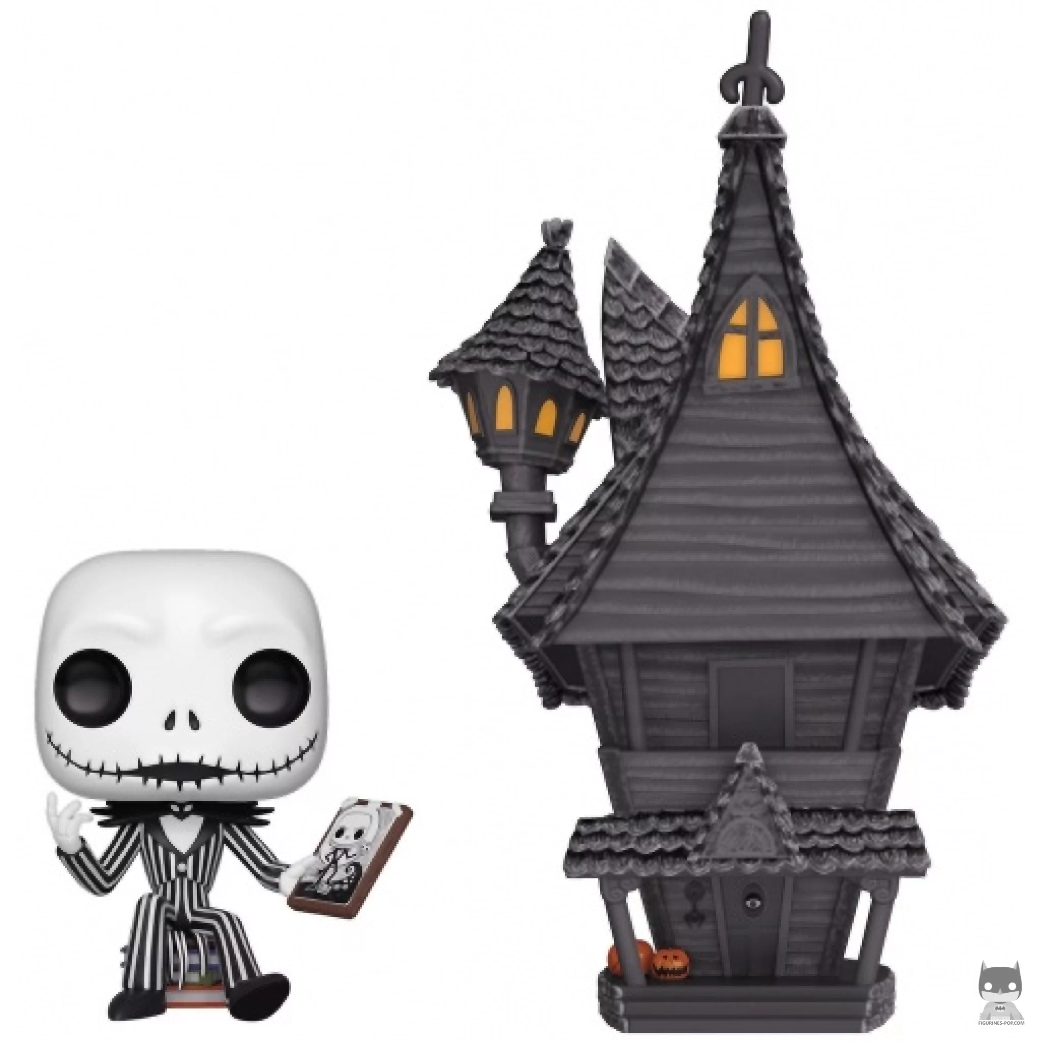 Figura Funko Pop! Jack Skellington & la casa de Jack (Pesadilla antes de Navidad)