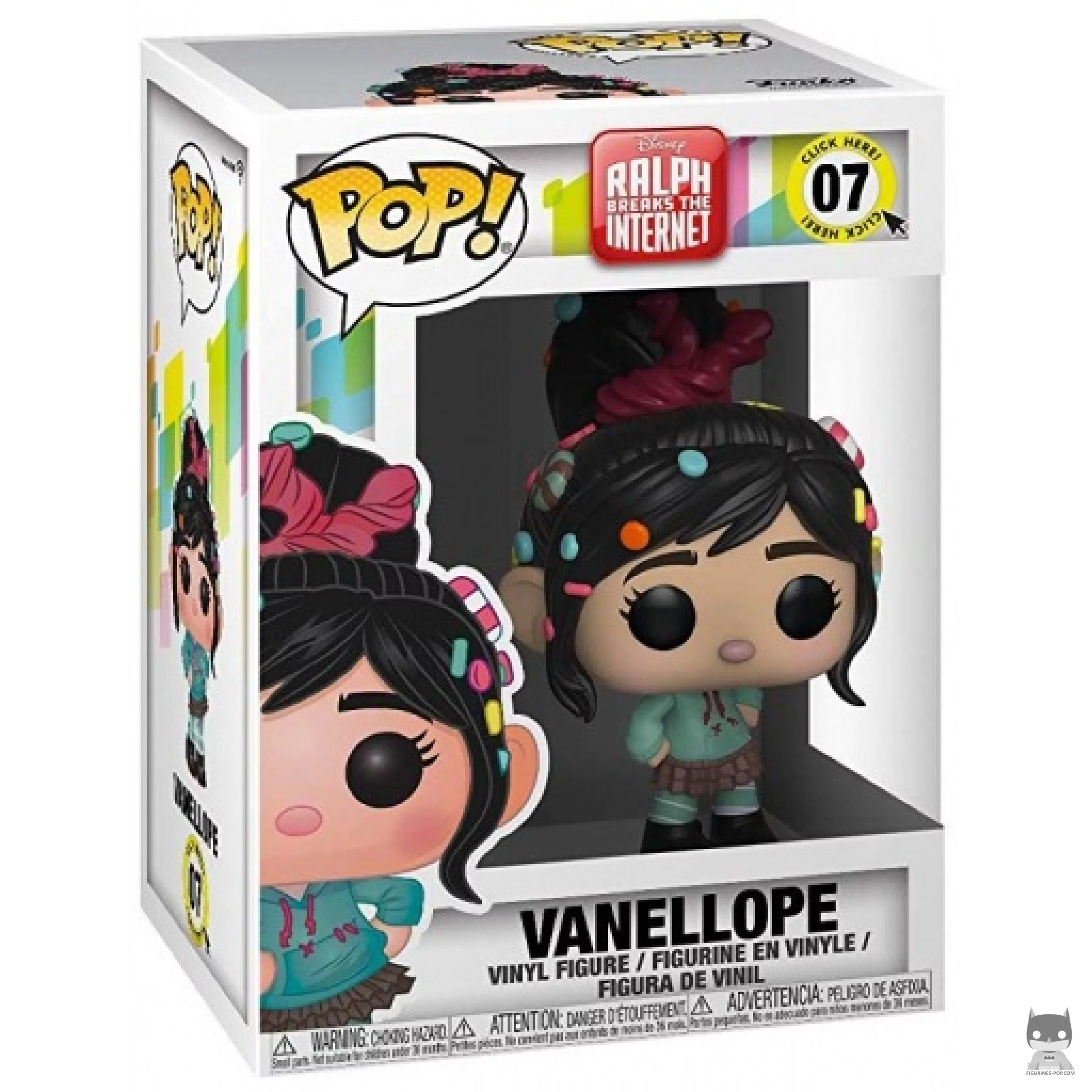 Figura Funko Pop! Vanellope Von Schweetz en su caja
