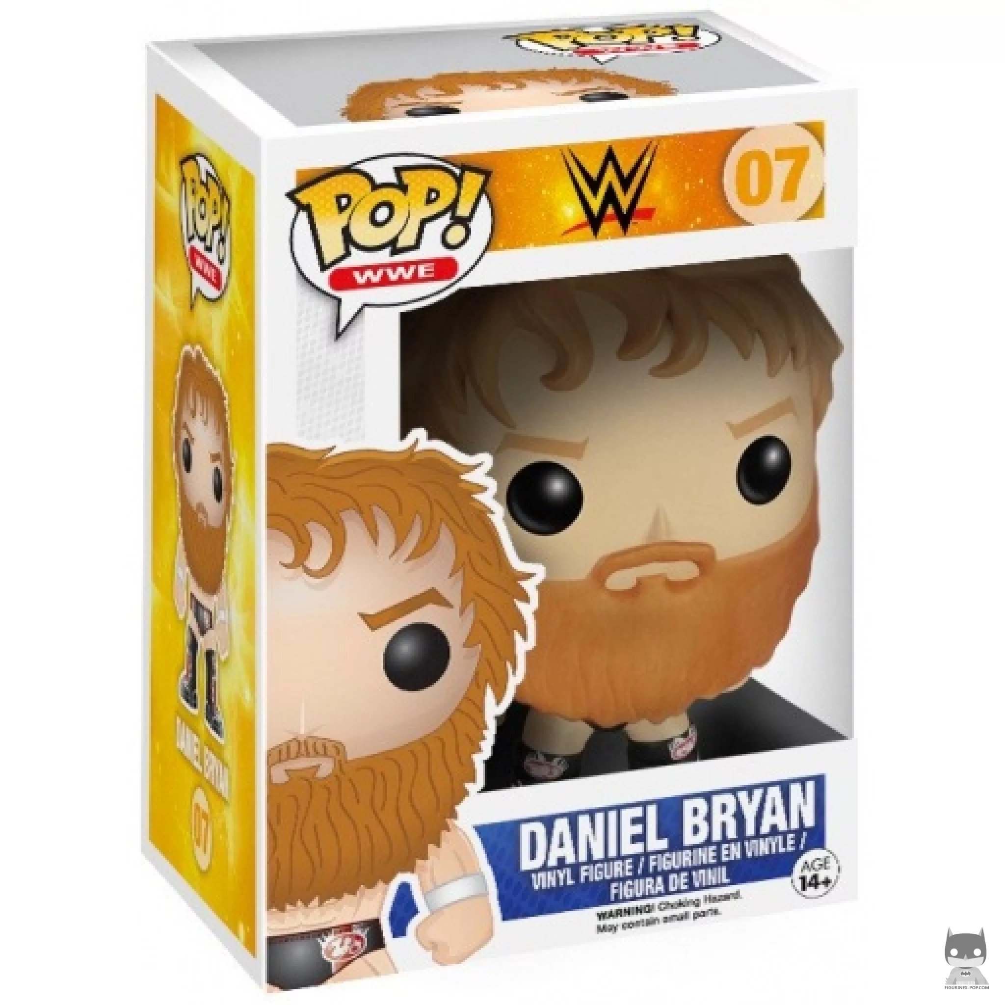 Figura Funko Pop! Daniel Bryan en su caja