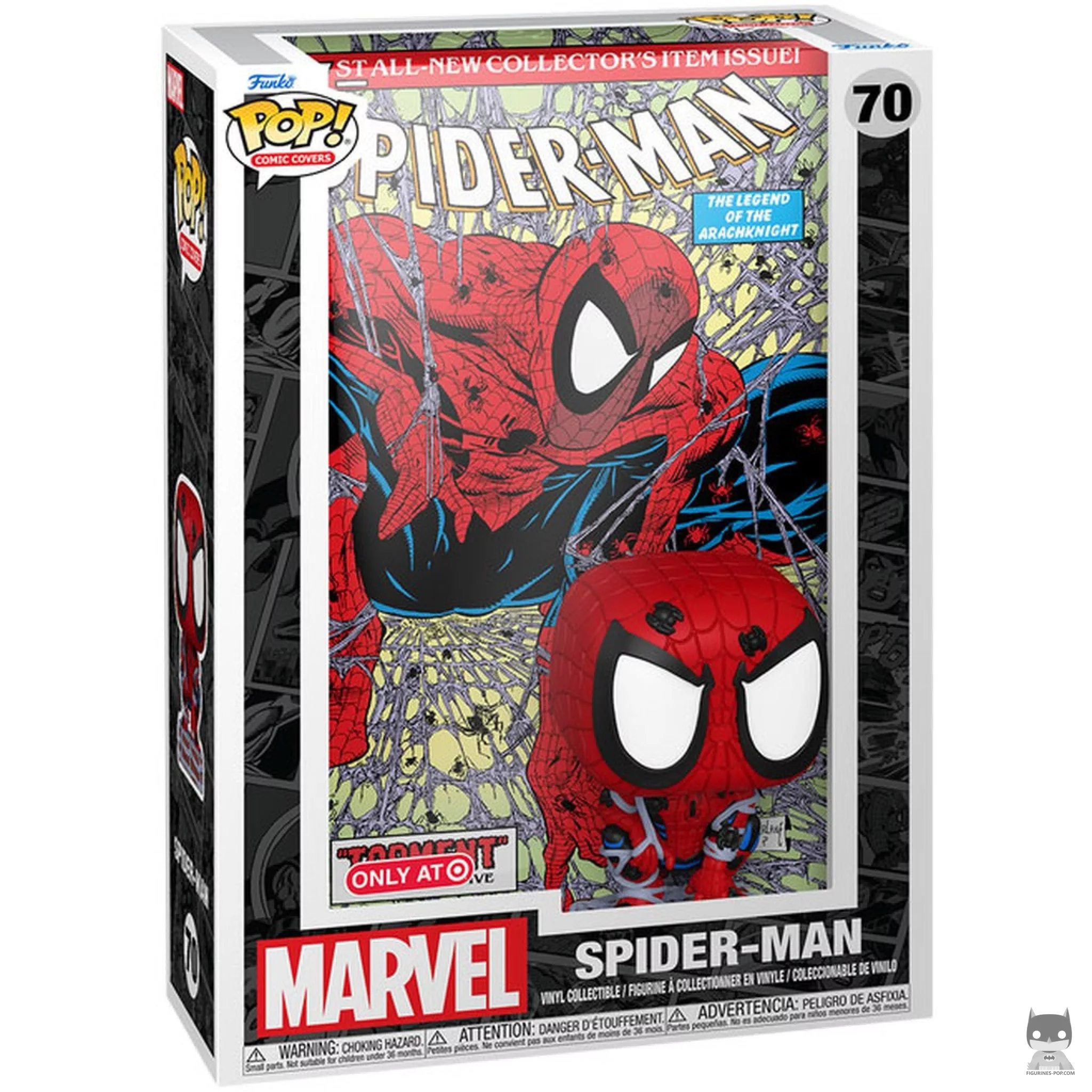 Figura Funko Pop! Spider-Man en su caja