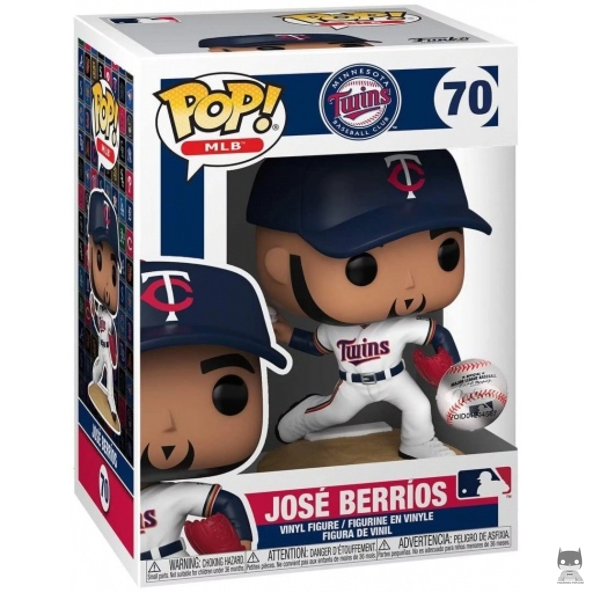Figura Funko Pop! Jose Berrios en su caja