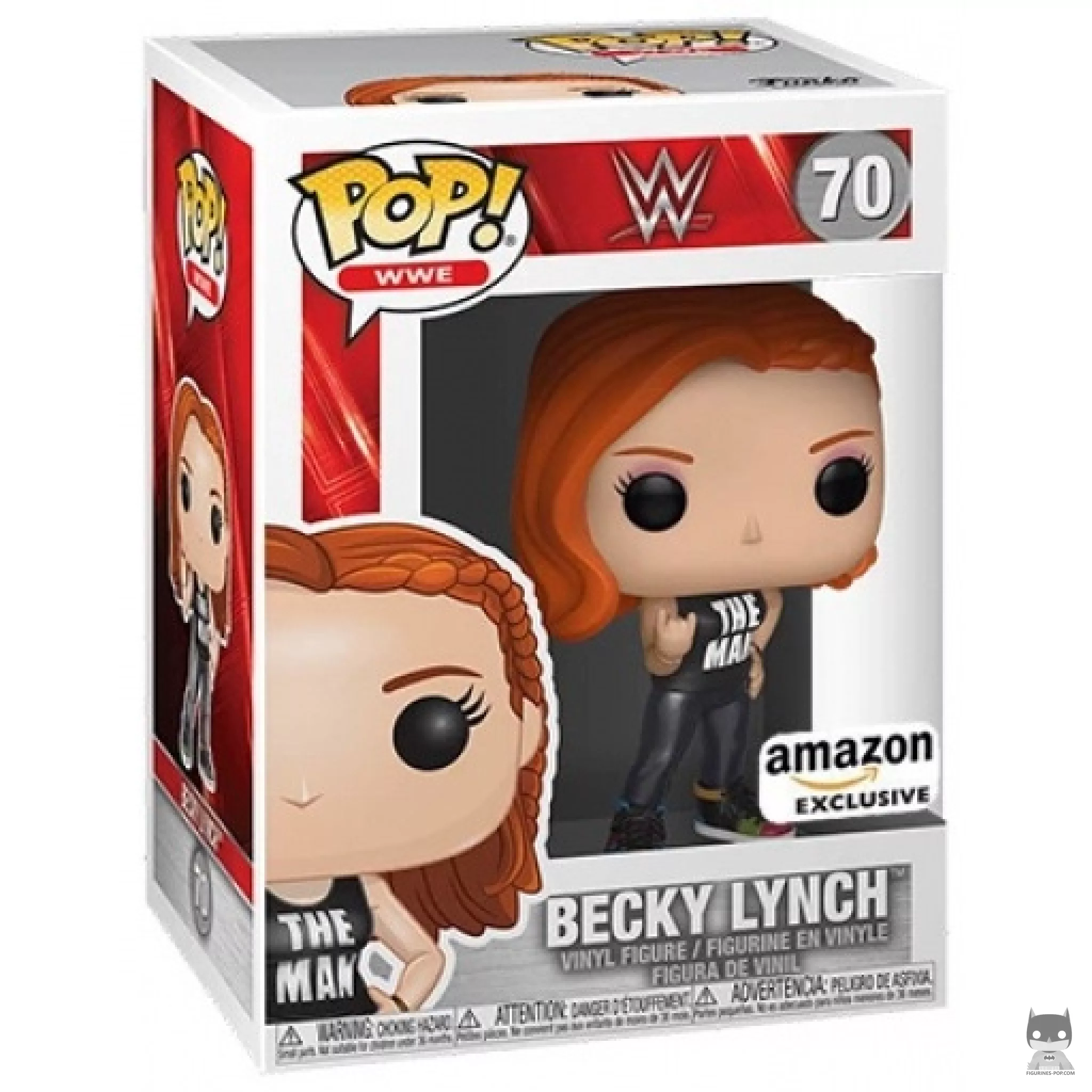 Figura Funko Pop! Becky Lynch en su caja