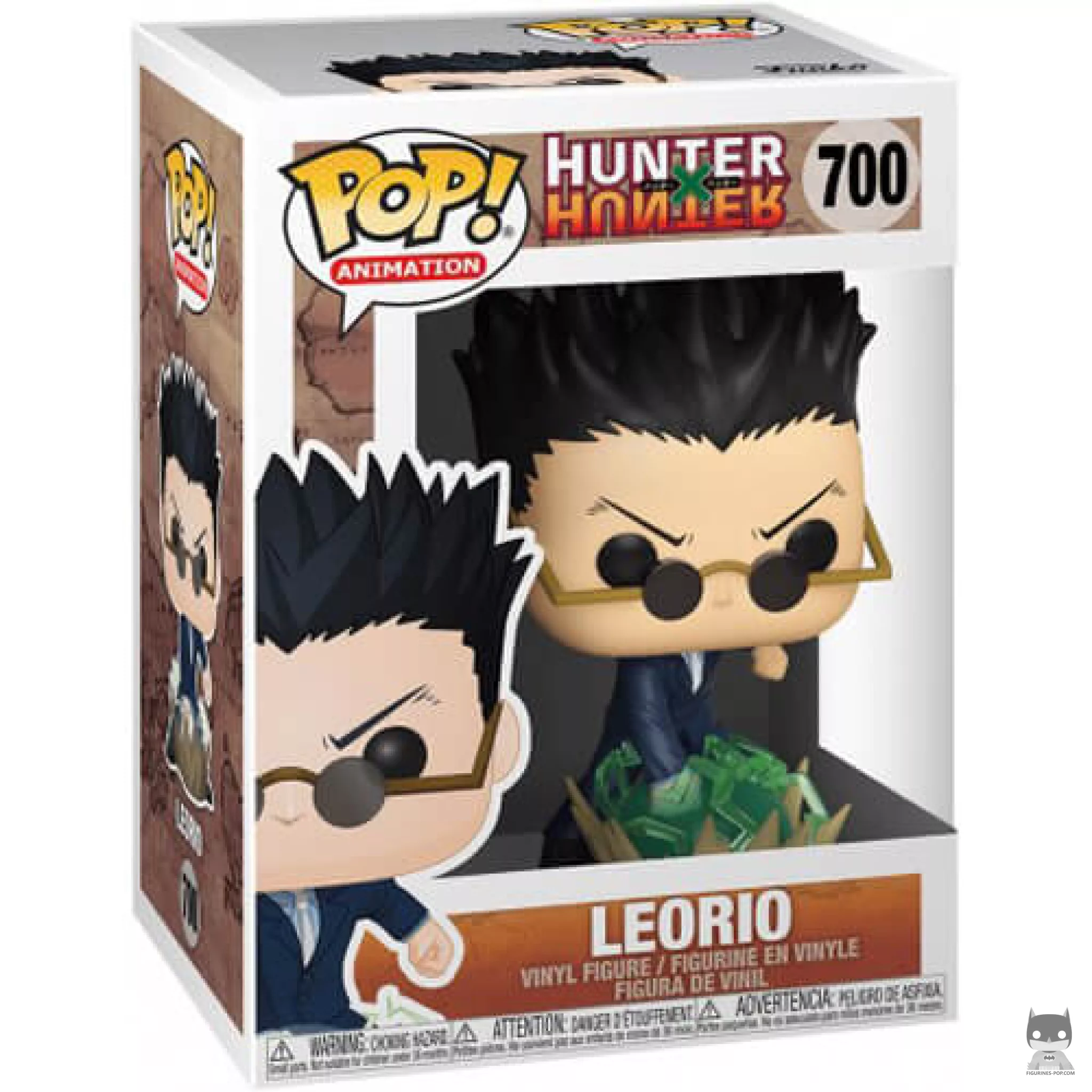 Figura Funko Pop! Leorio en su caja