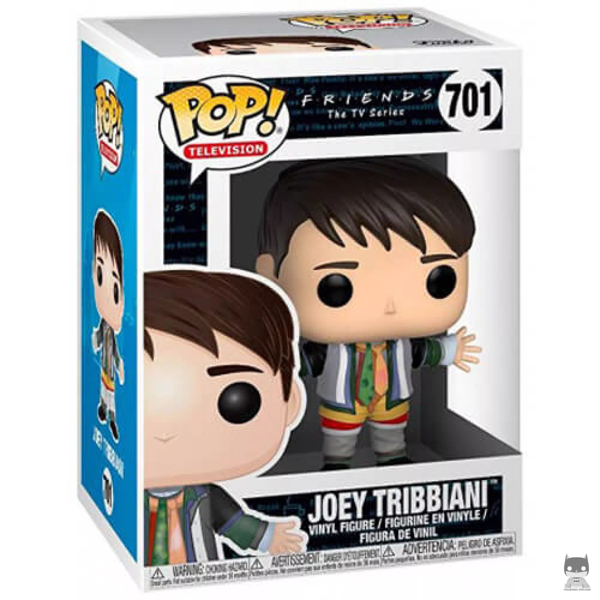 Figura Funko Pop! Joey Tribbiani (Ropa de Chandler) en su caja