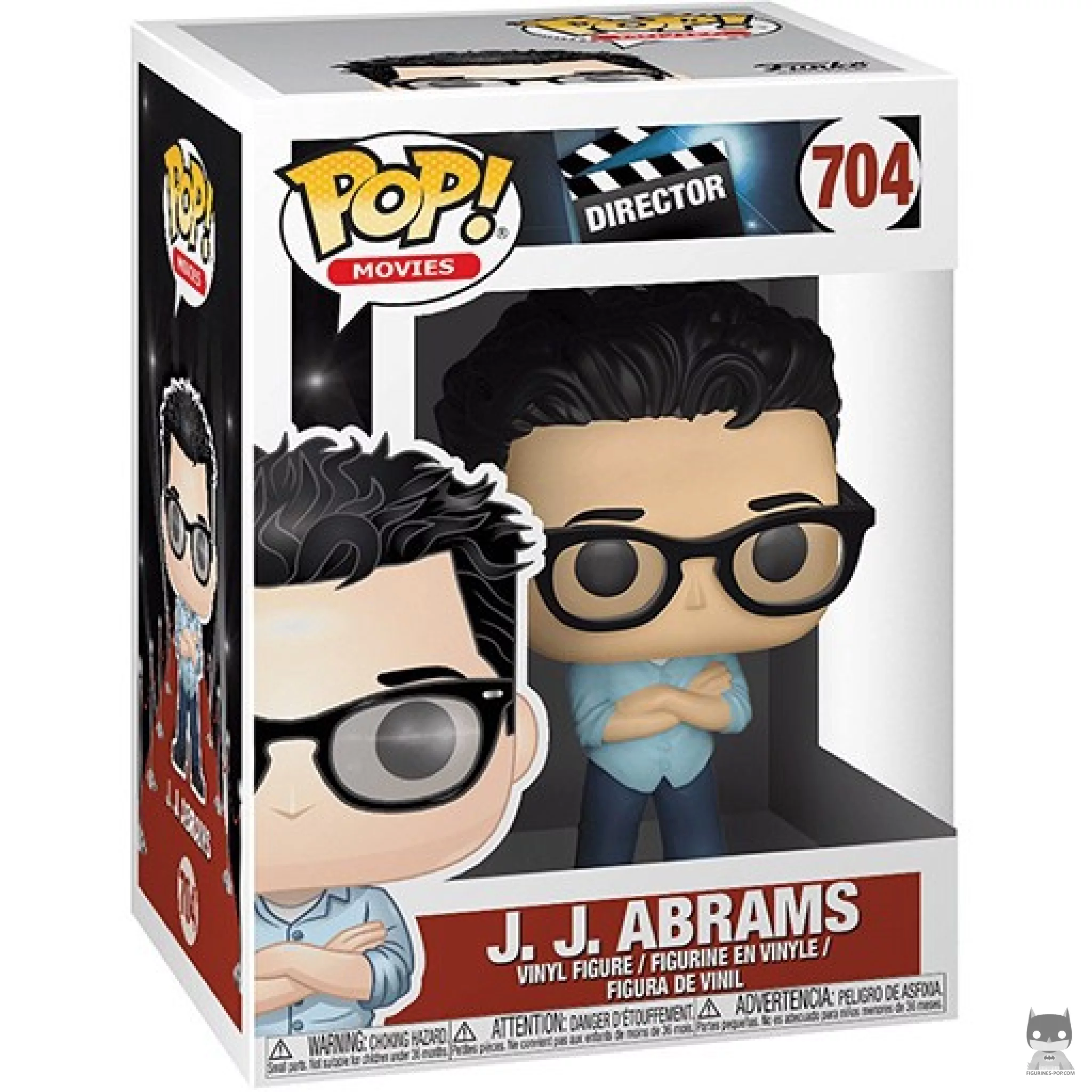 Figura Funko Pop! J.J. Abrams en su caja