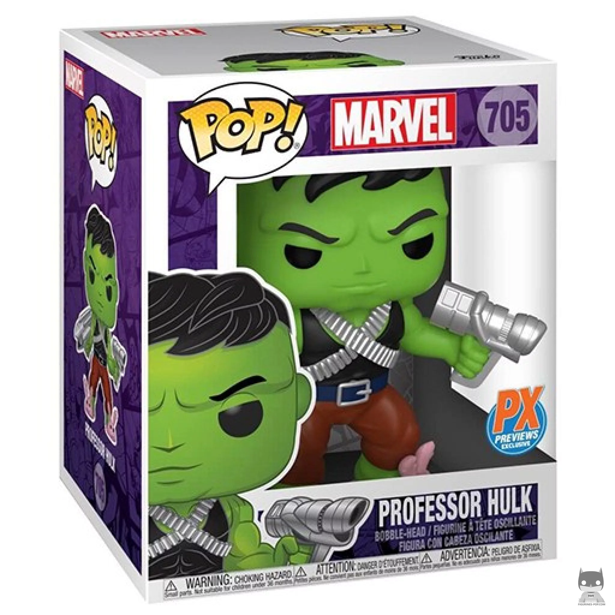 Figura Funko Pop! Hulk (Supersized) en su caja