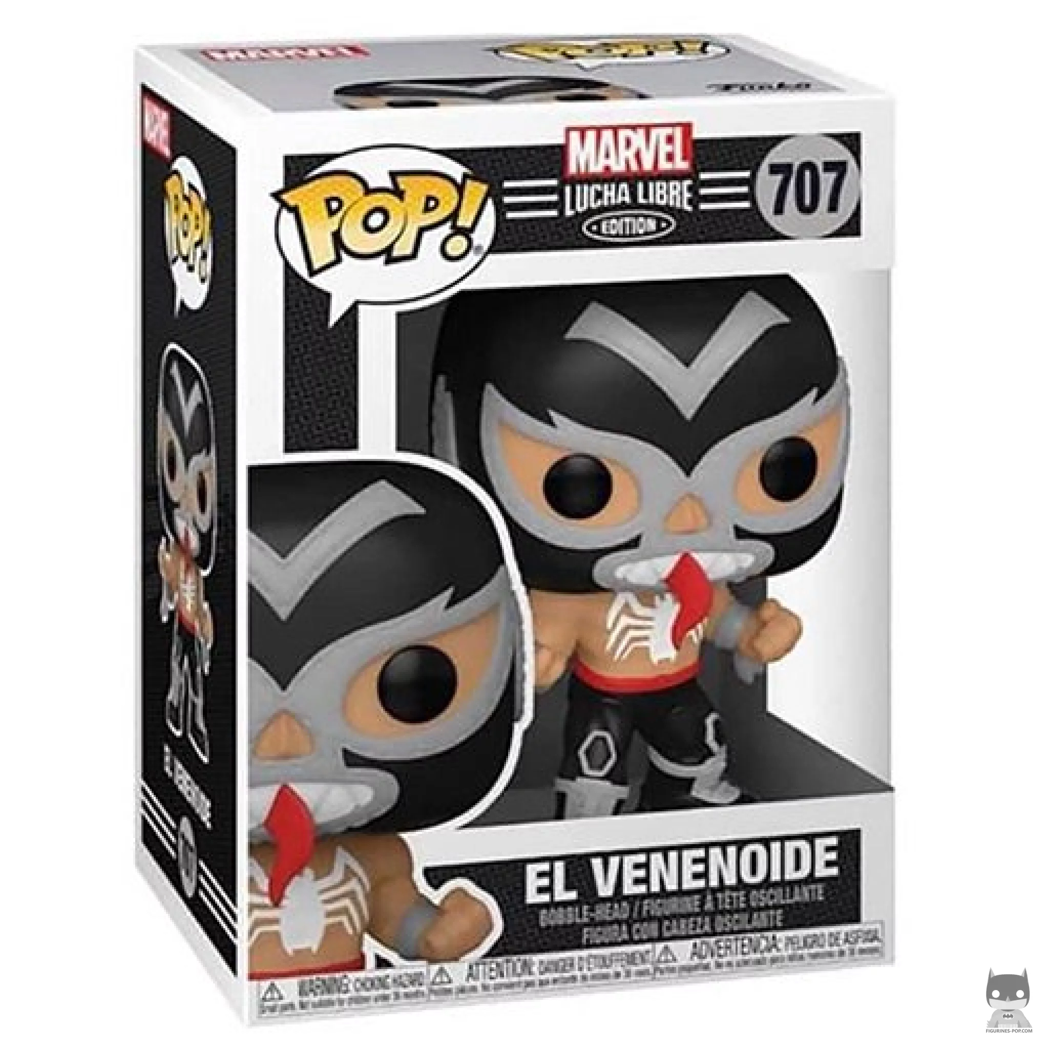 Figura Funko Pop! El Venenoide en su caja