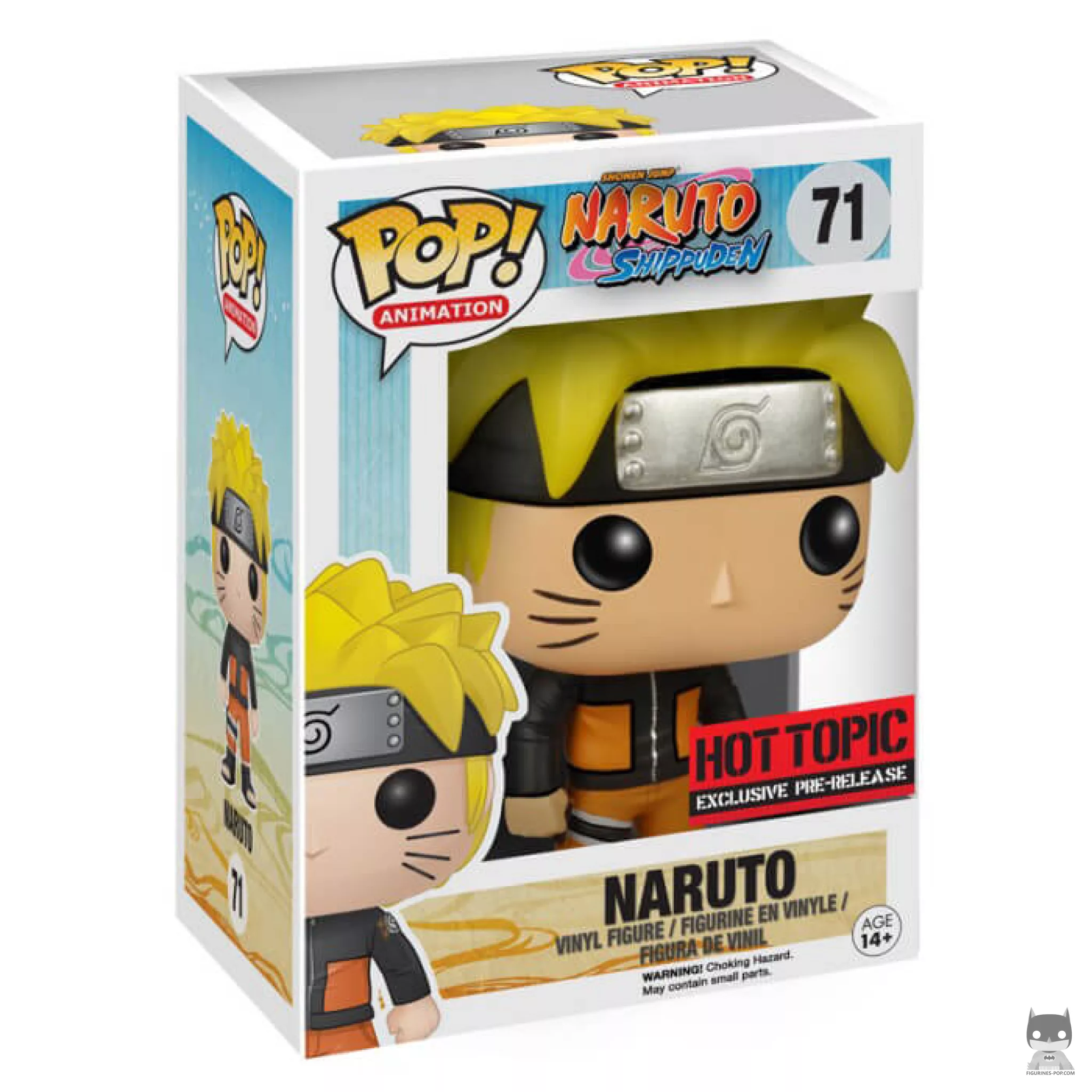 Figura Funko Pop! Naruto Uzumaki en su caja