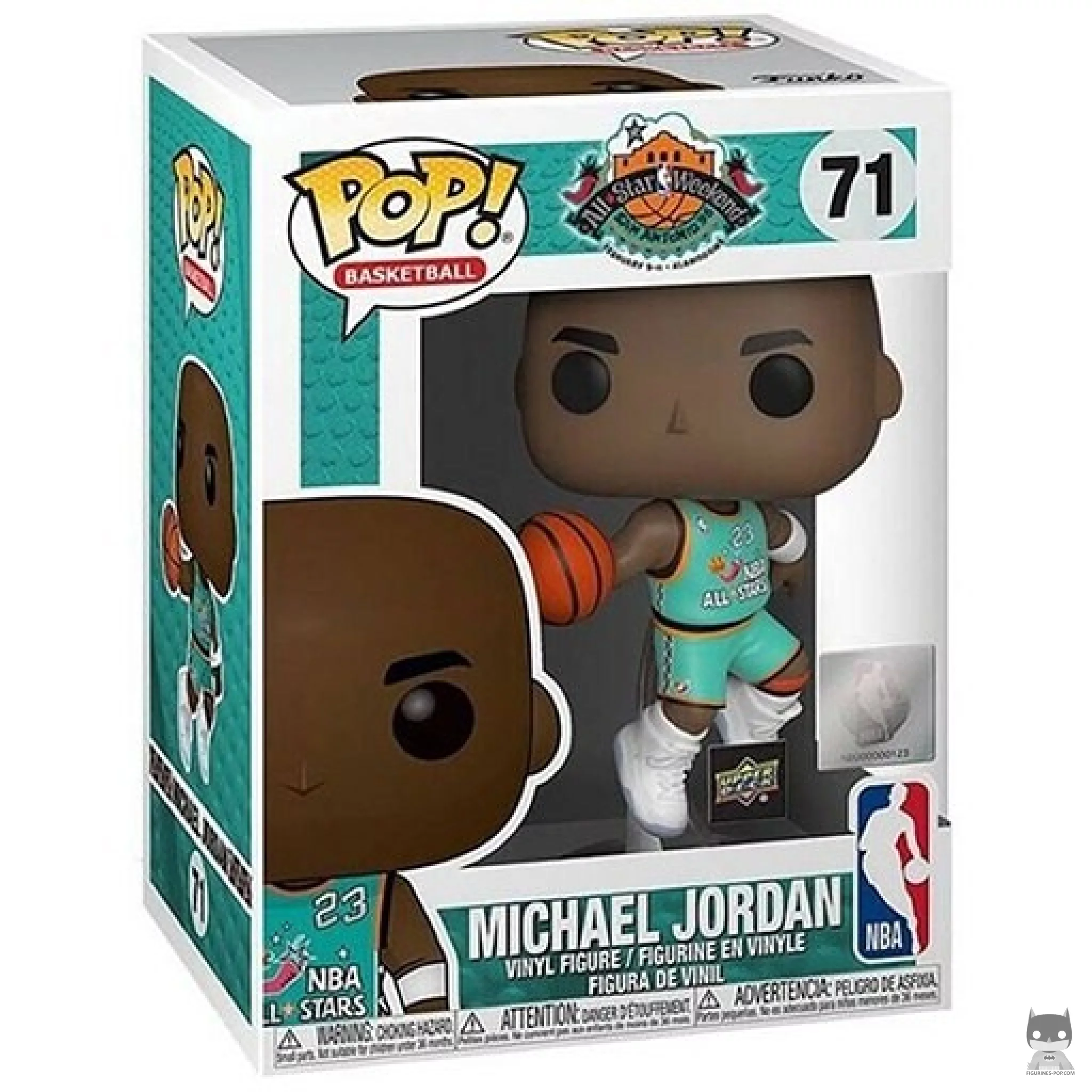 Figura Funko Pop! Michael Jordan en su caja