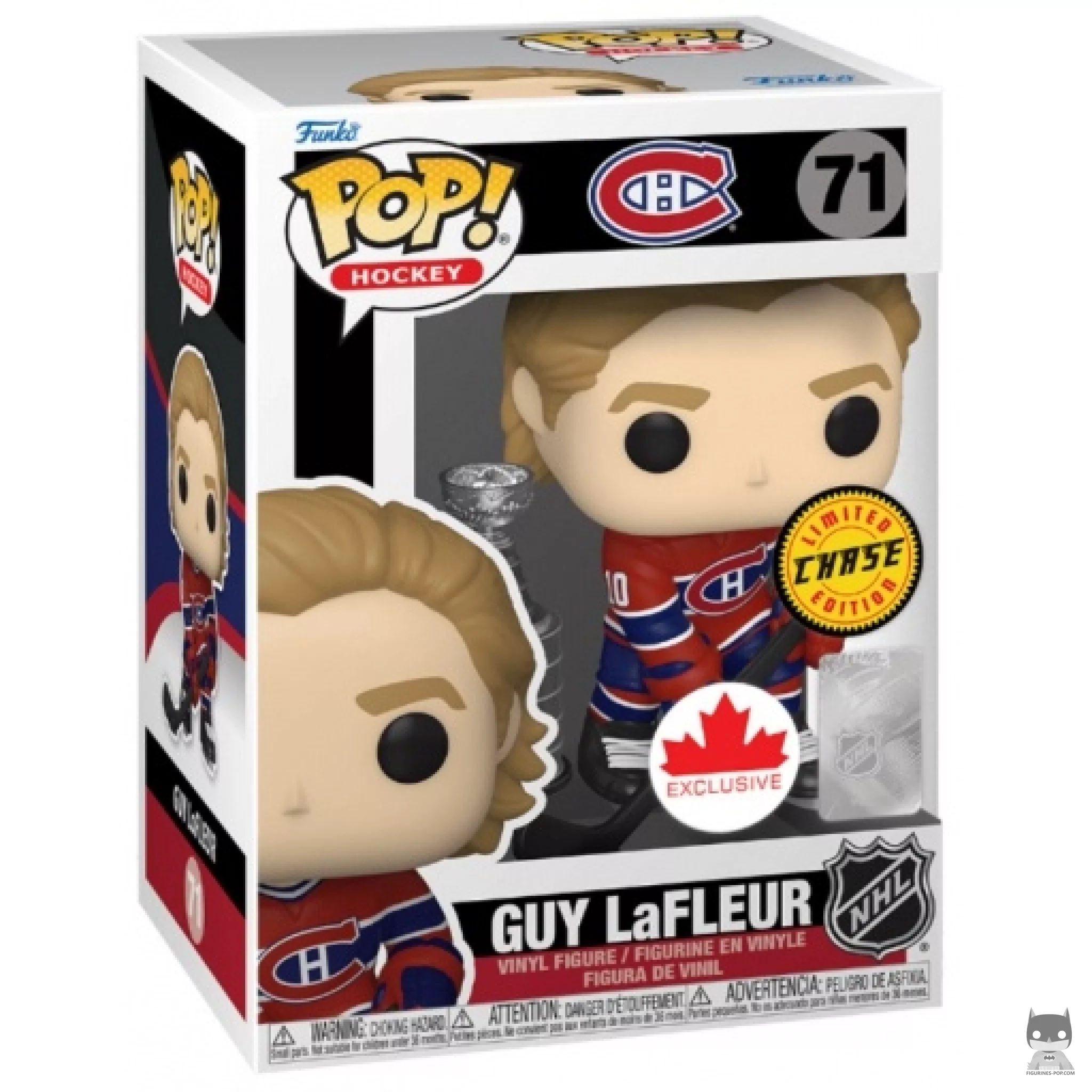 Figura Funko Pop! Guy LaFleur (Chase) en su caja