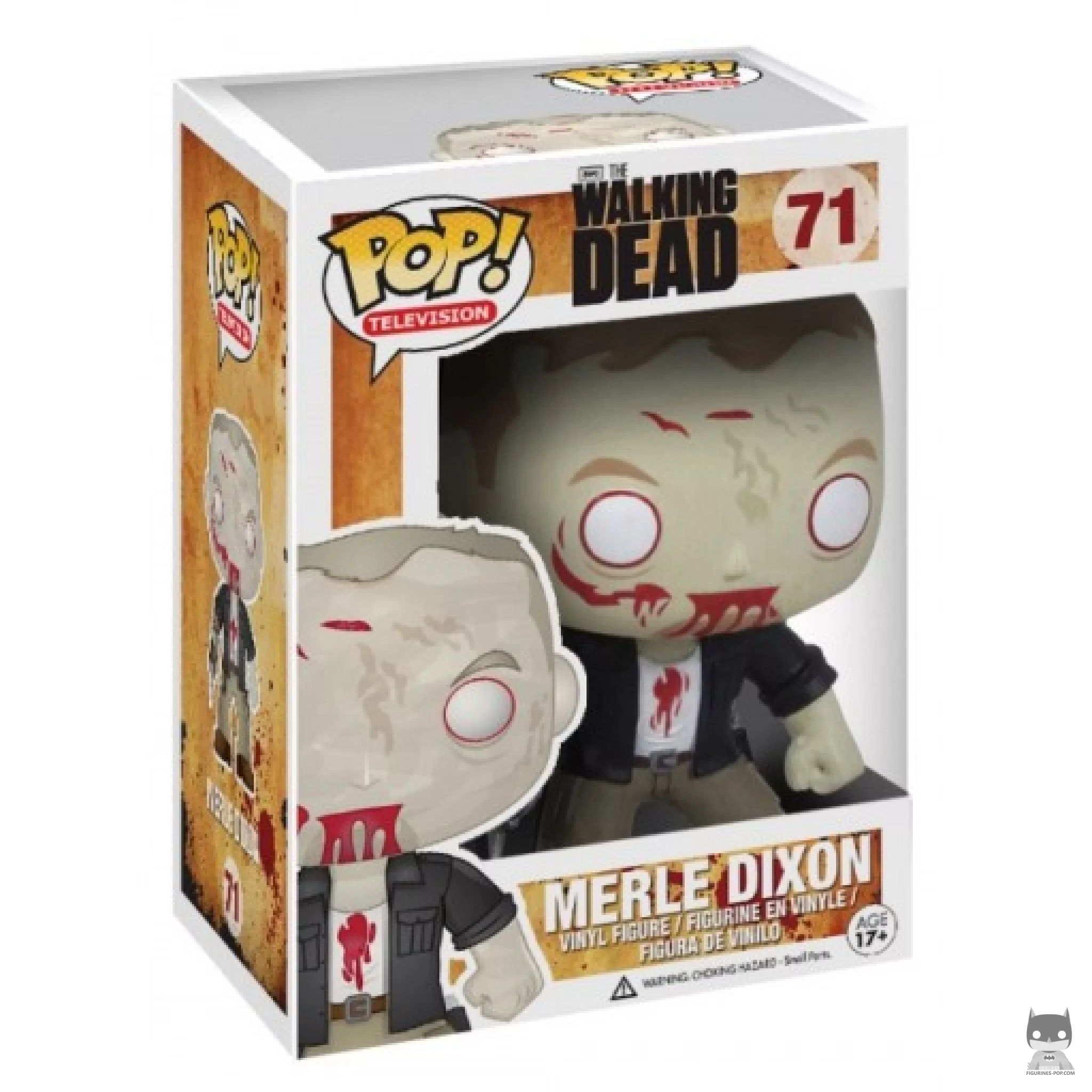 Figura Funko Pop! Merle Dixon caminante en su caja