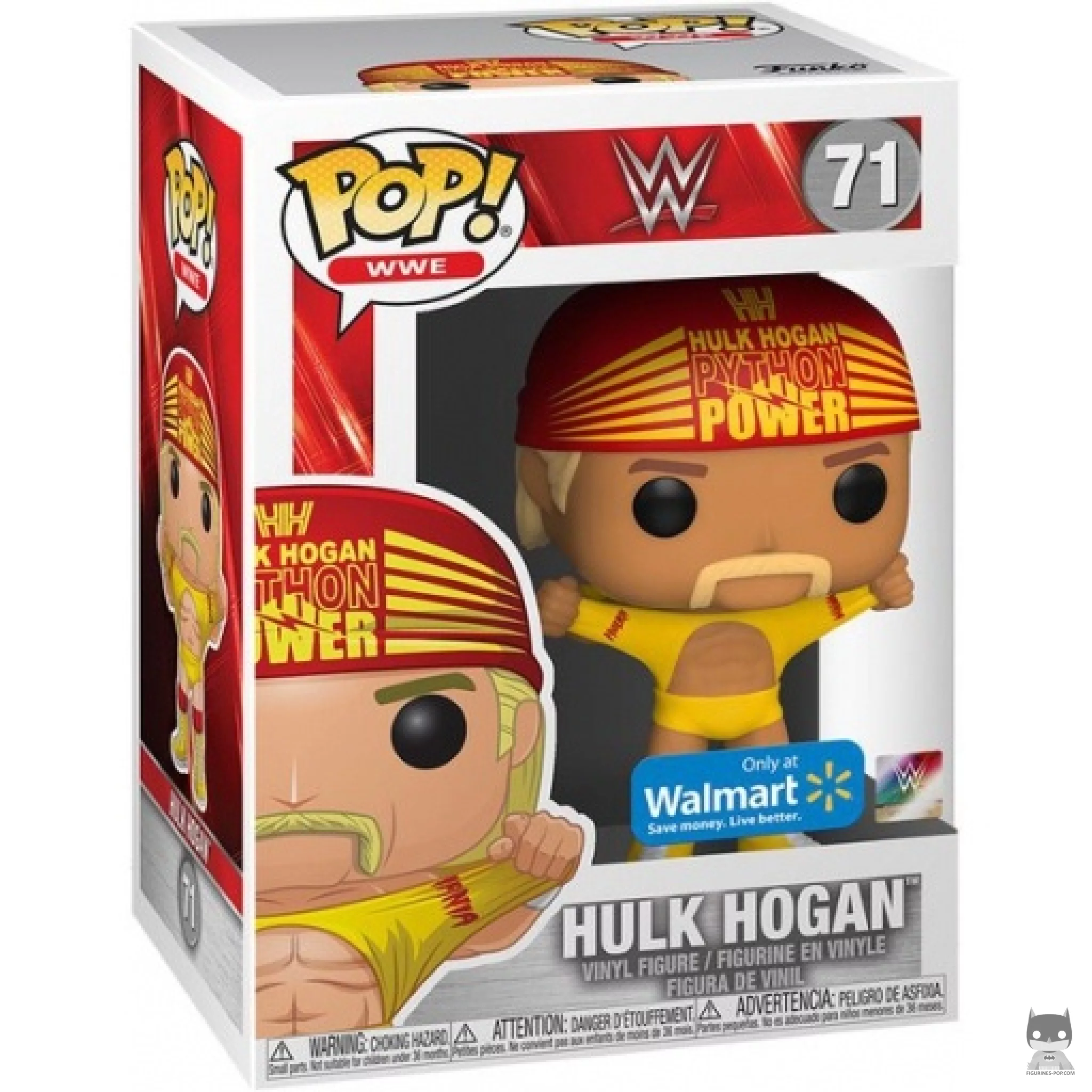 Figura Funko Pop! Hulk Hogan en su caja