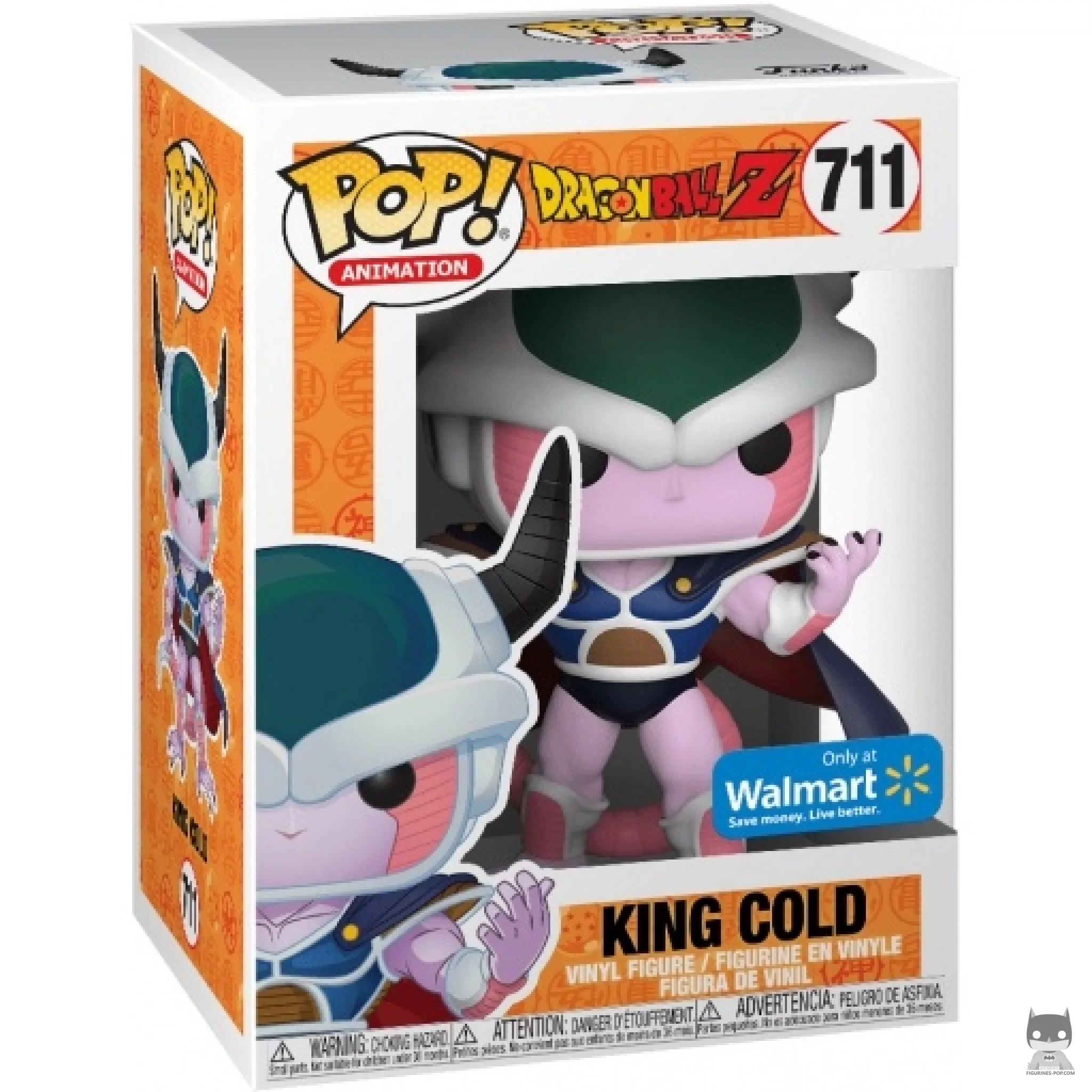 Figura Funko Pop! Rey Cold en su caja