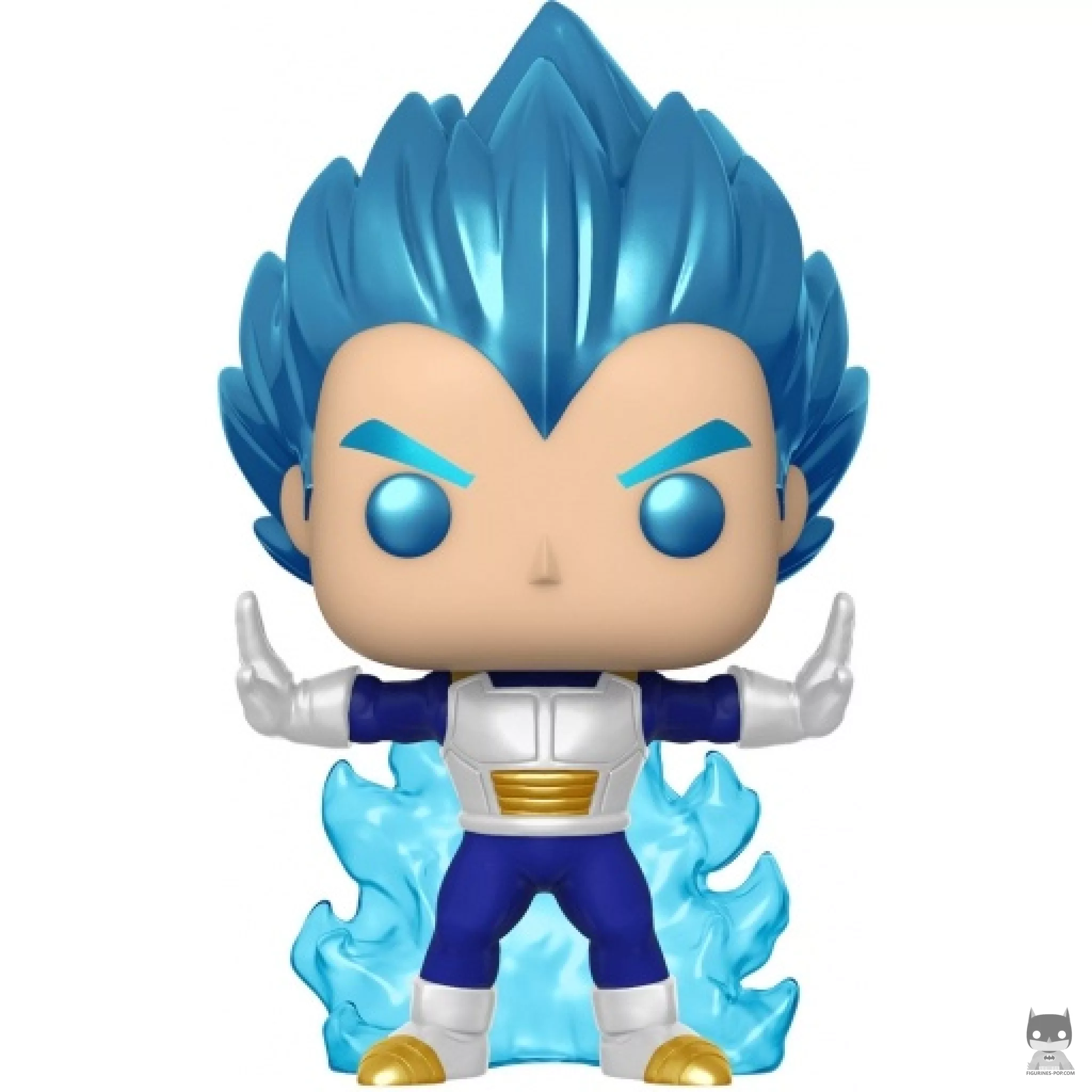 Figura Funko Pop! Vegeta aumentando su poder (Chase & Metalizado) (Dragon Ball Super (DBS))