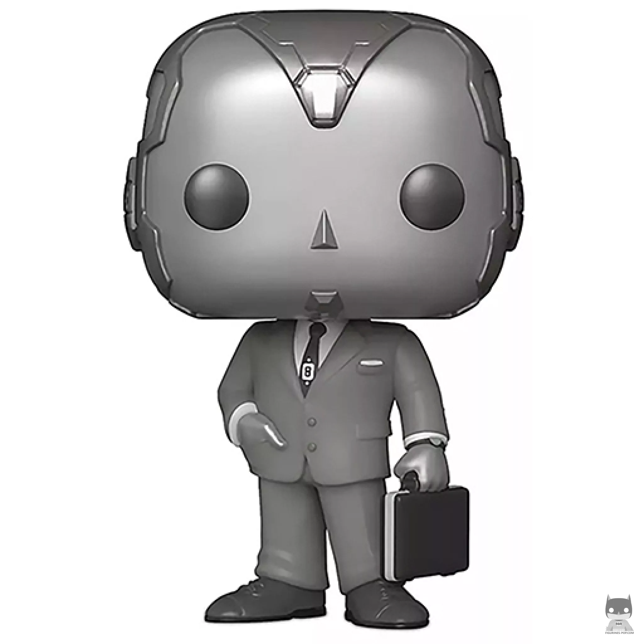 Figura Funko Pop! Visión años 50 (Chase) (Blanco y negro) (WandaVision)