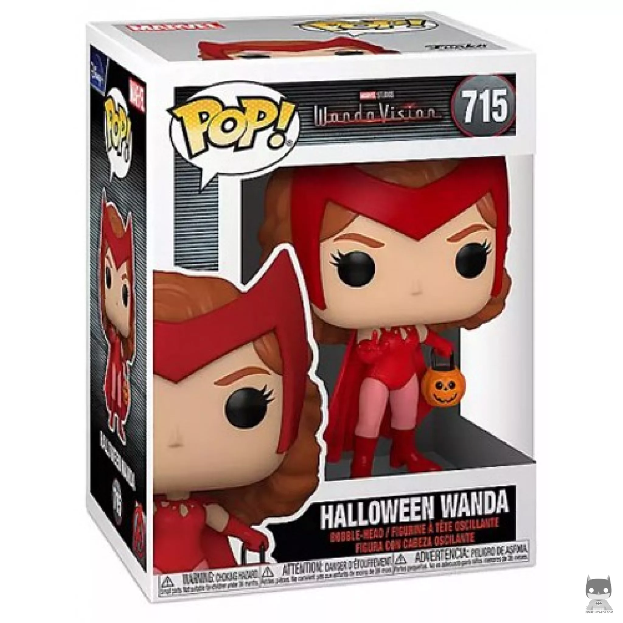 Figura Funko Pop! Wanda Halloween en su caja