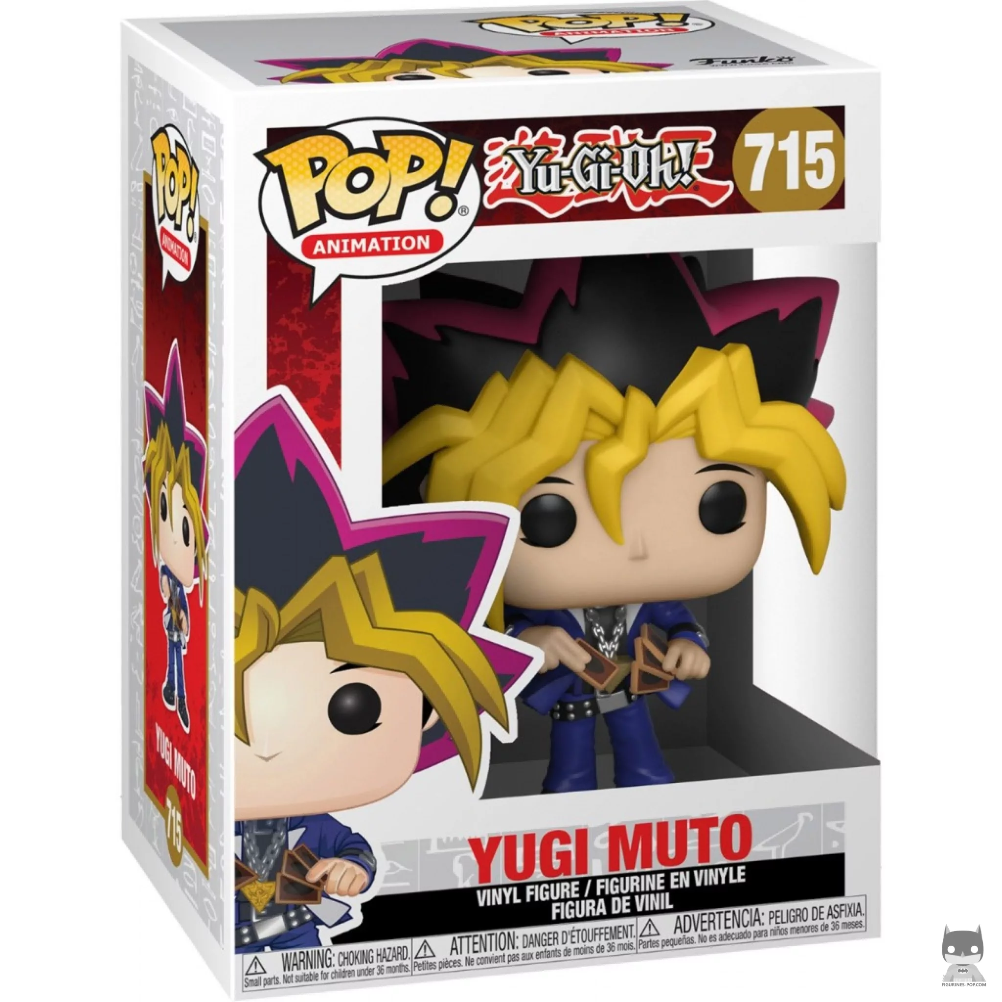 Figura Funko Pop! Yugi Muto en su caja