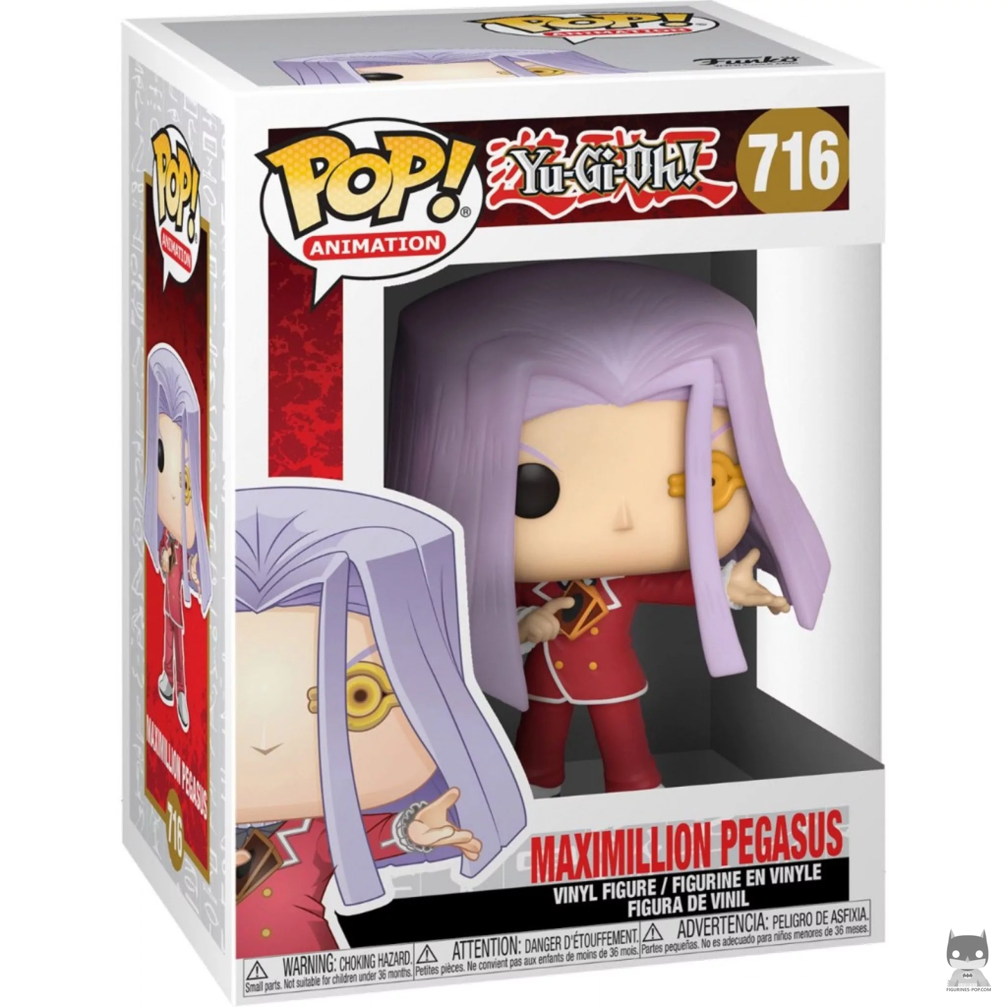 Figura Funko Pop! Maximillion Pegasus en su caja